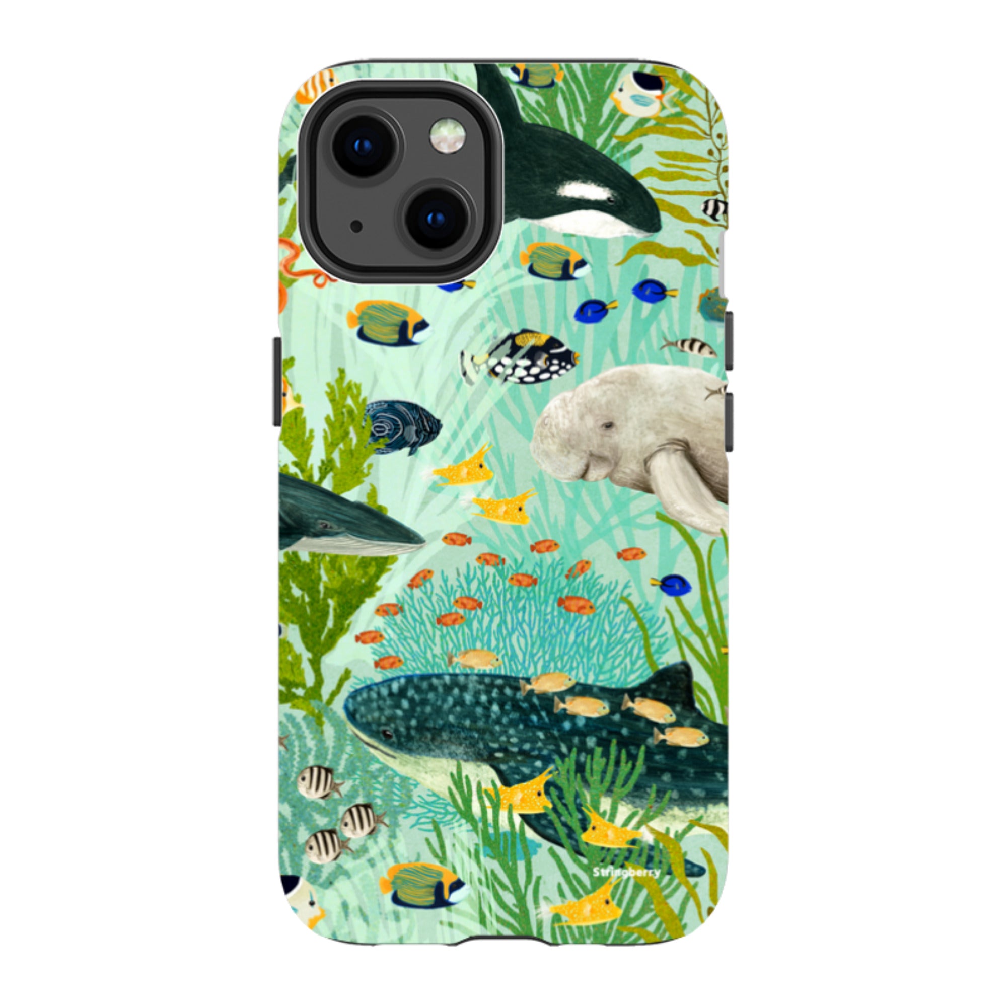 iPhone MagSafe Tough Case - Sea Life By Katherine Quinn
