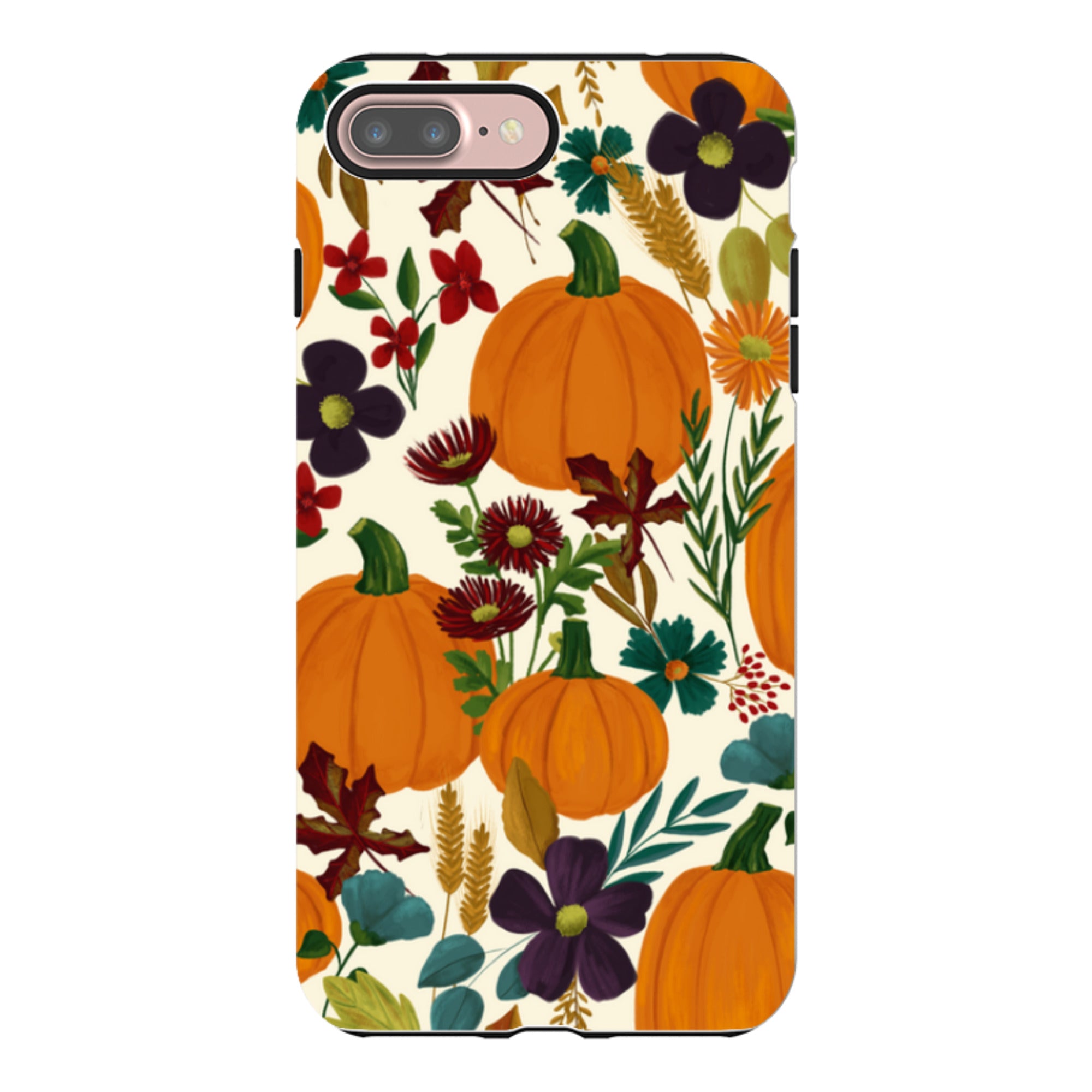 iPhone Tough Case - Fall Pumpkins By Abby Jacobs