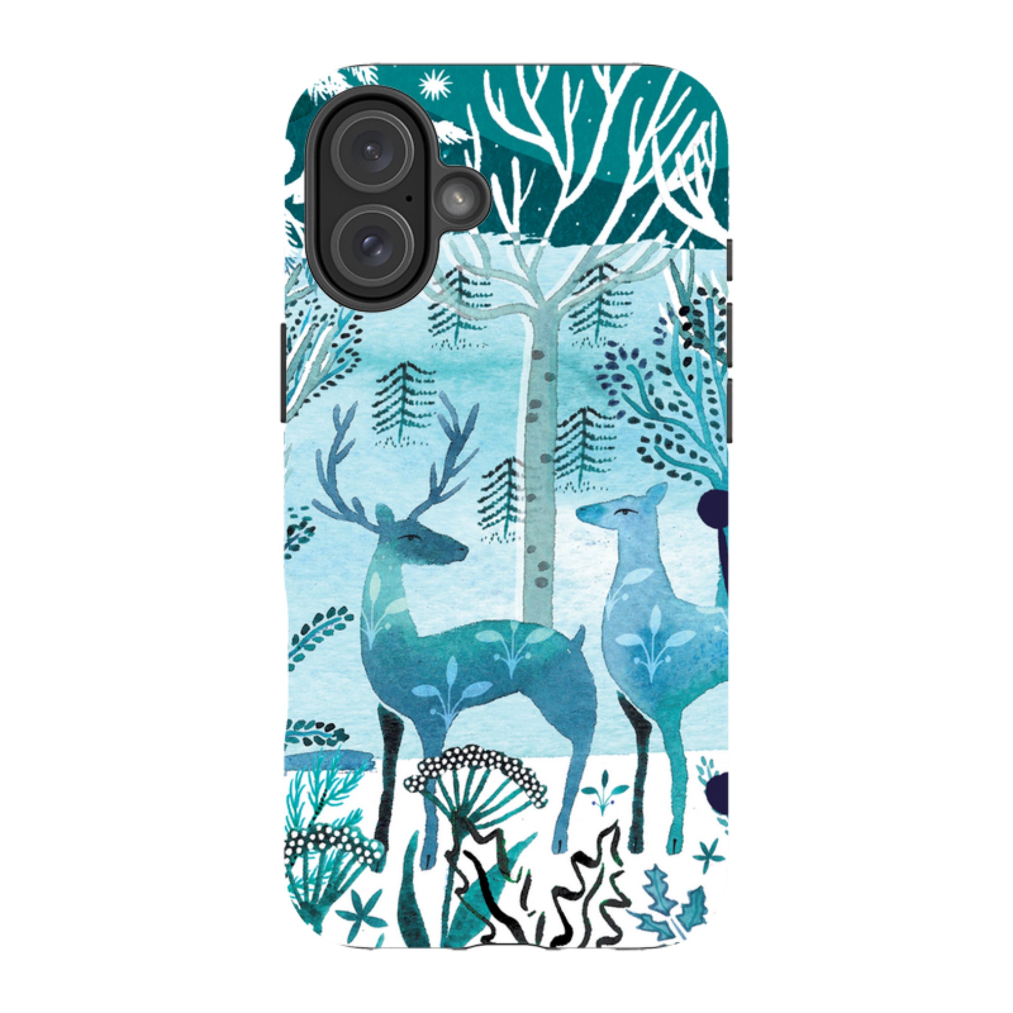 iPhone MagSafe Tough Case - Frosted Branches By Emma Frances Grant