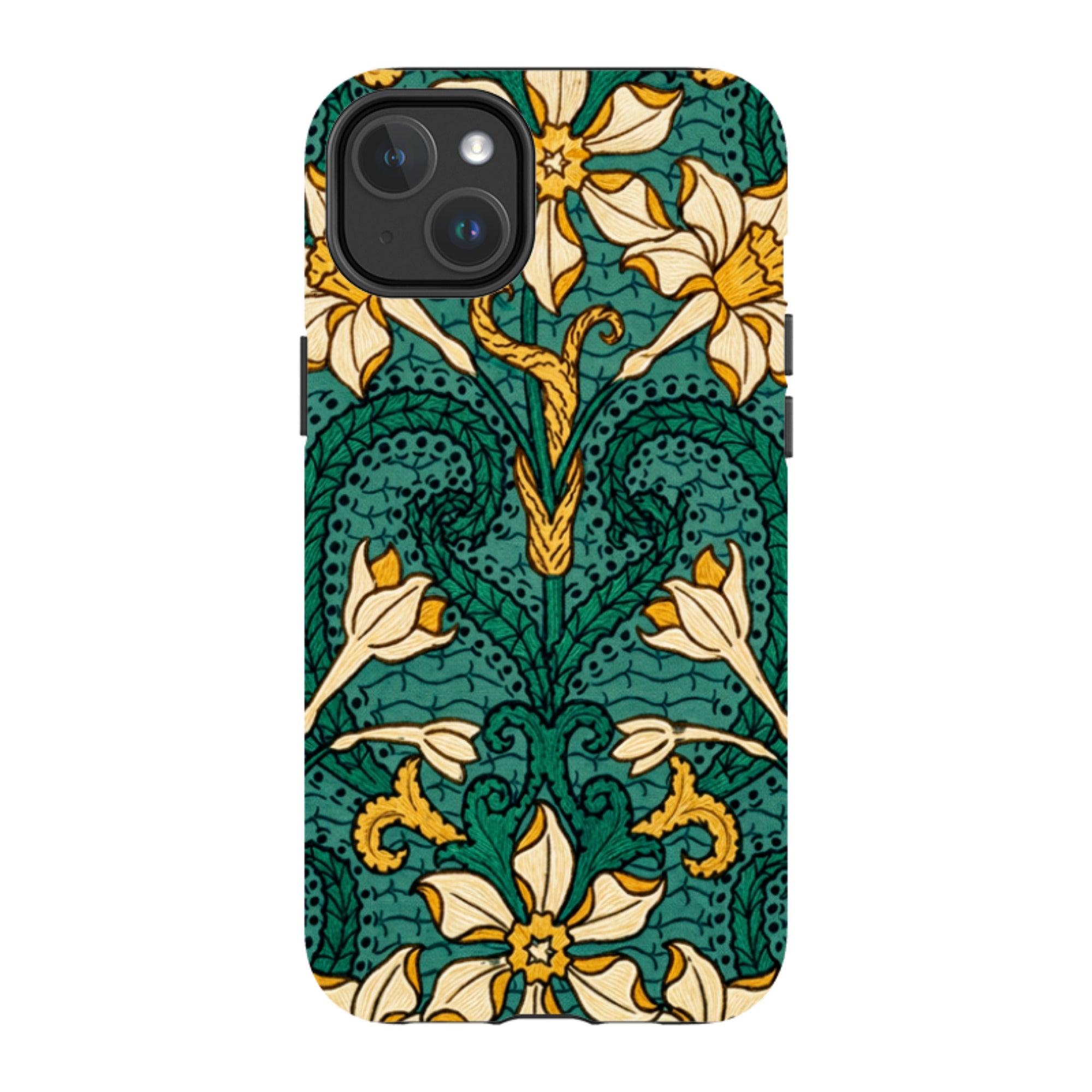 iPhone MagSafe Tough Case - Nouveau Daffodil Floral