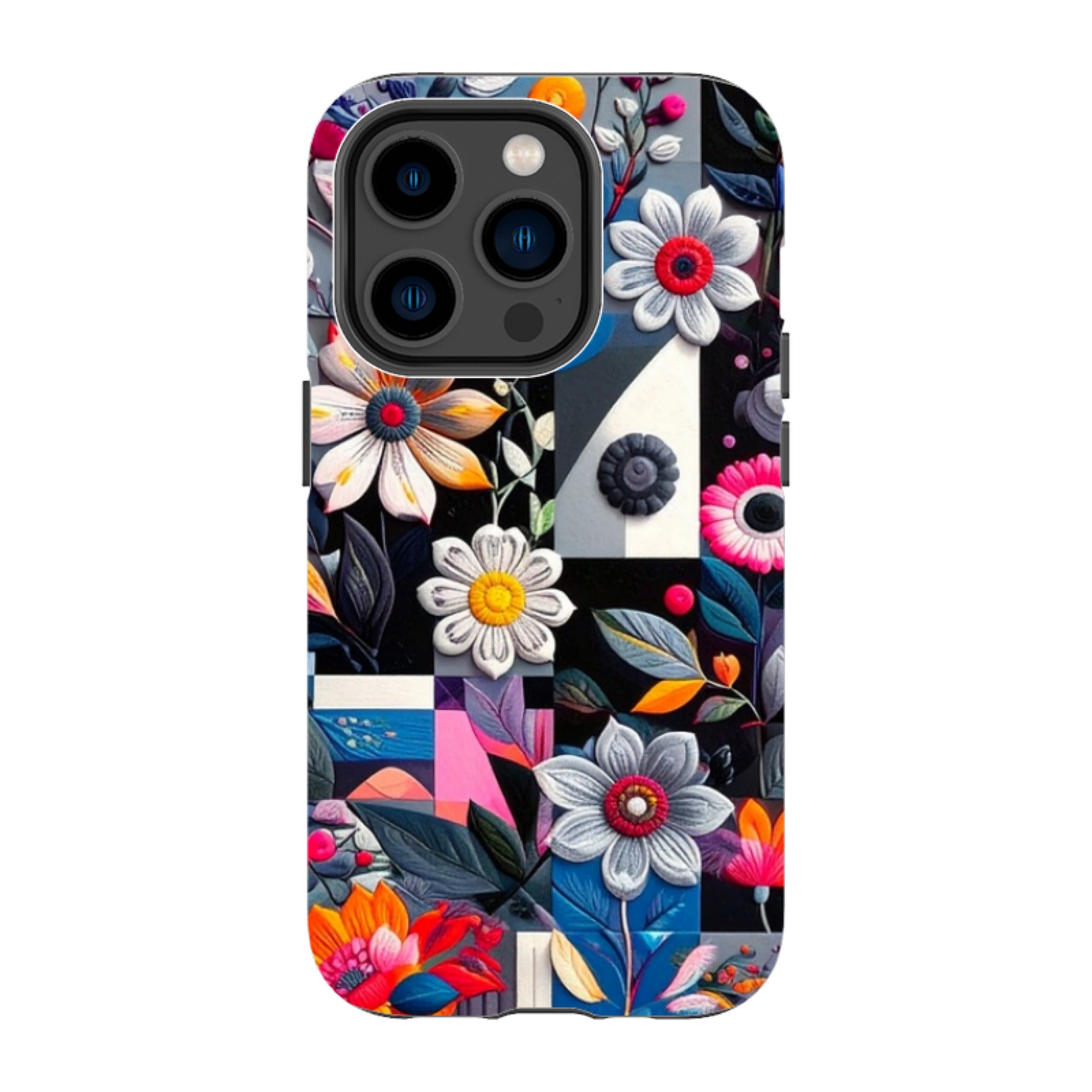 iPhone MagSafe Tough Case - Summer Petal Garden