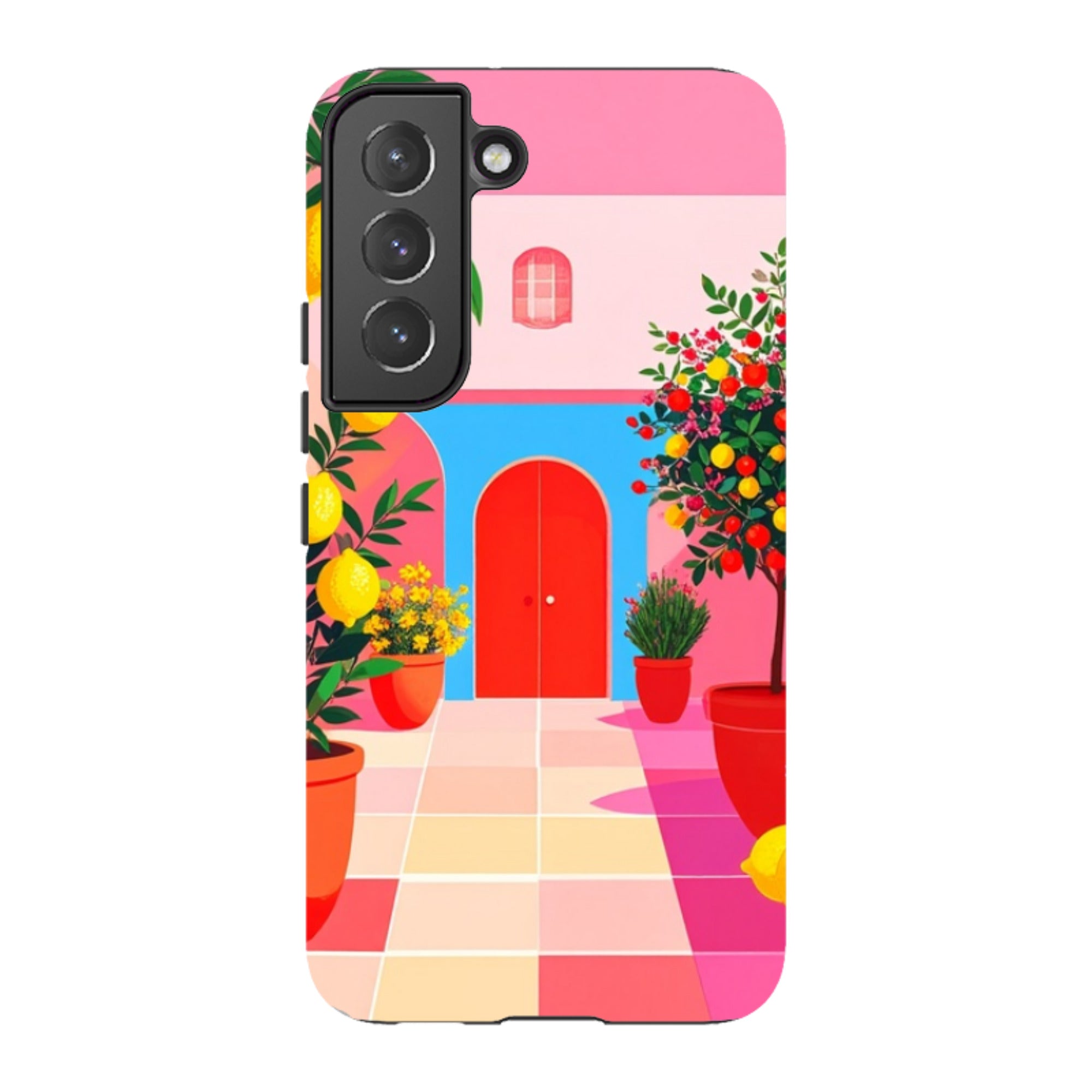 Samsung Tough Case - Red Garden