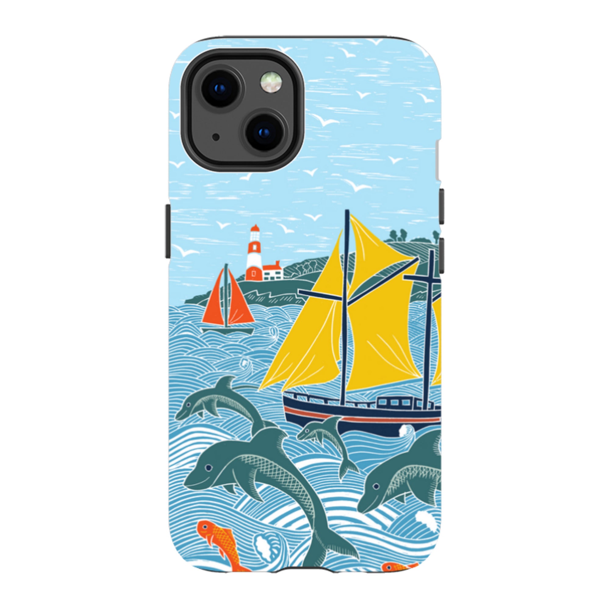iPhone Case - Dolphins By Kate Heiss