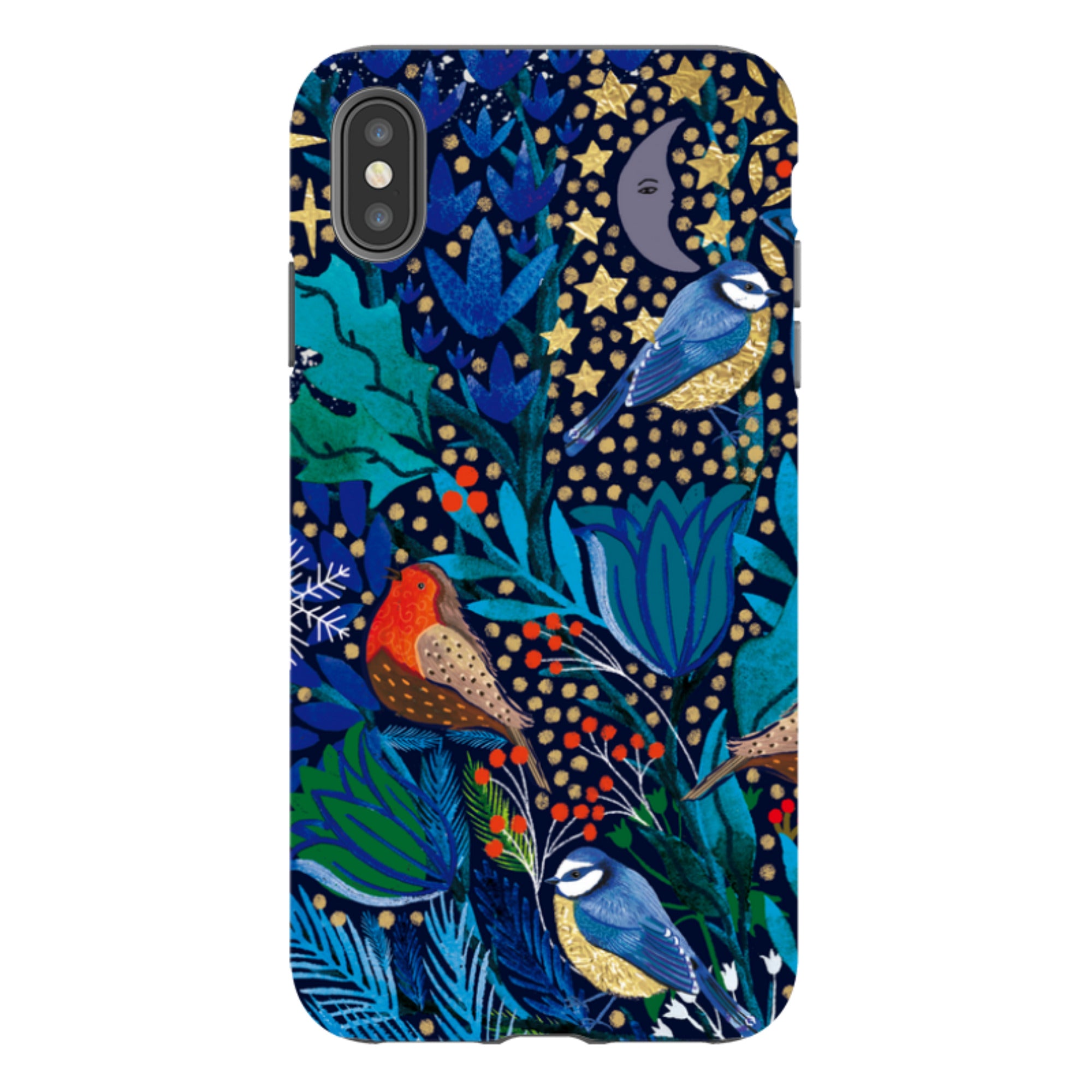 iPhone Tough Case - Xmas Robin I By Emma Frances Grant