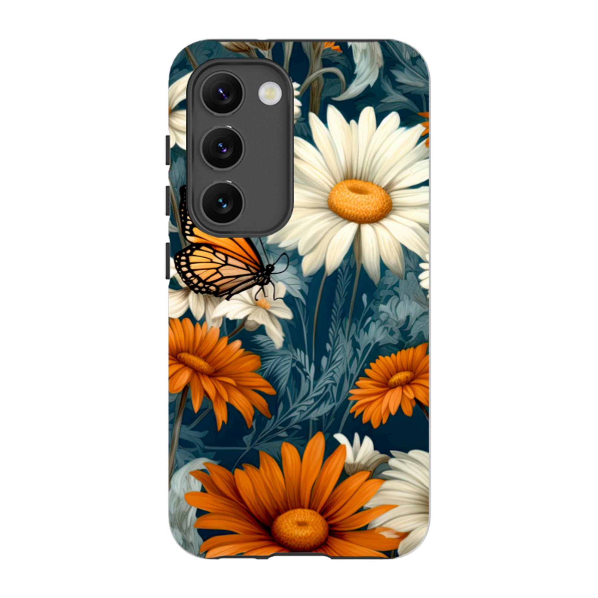 Samsung Tough Case - Butterfly Daisies