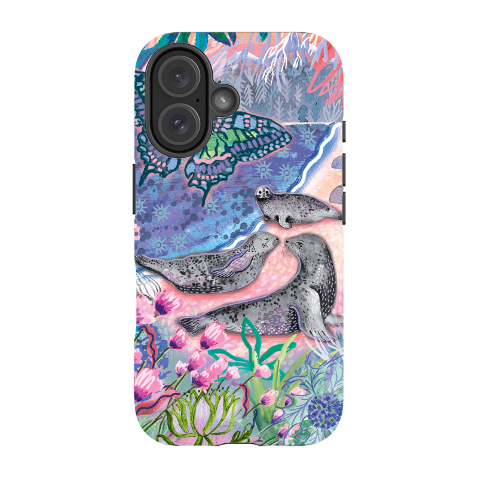 iPhone Case - Scenic Seals Of Norfolk By Emma Frances Grant