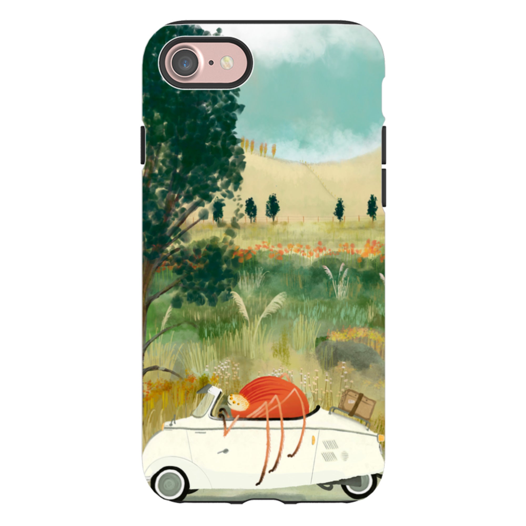 iPhone Tough Case - Happy Travels By Katherine Quinn