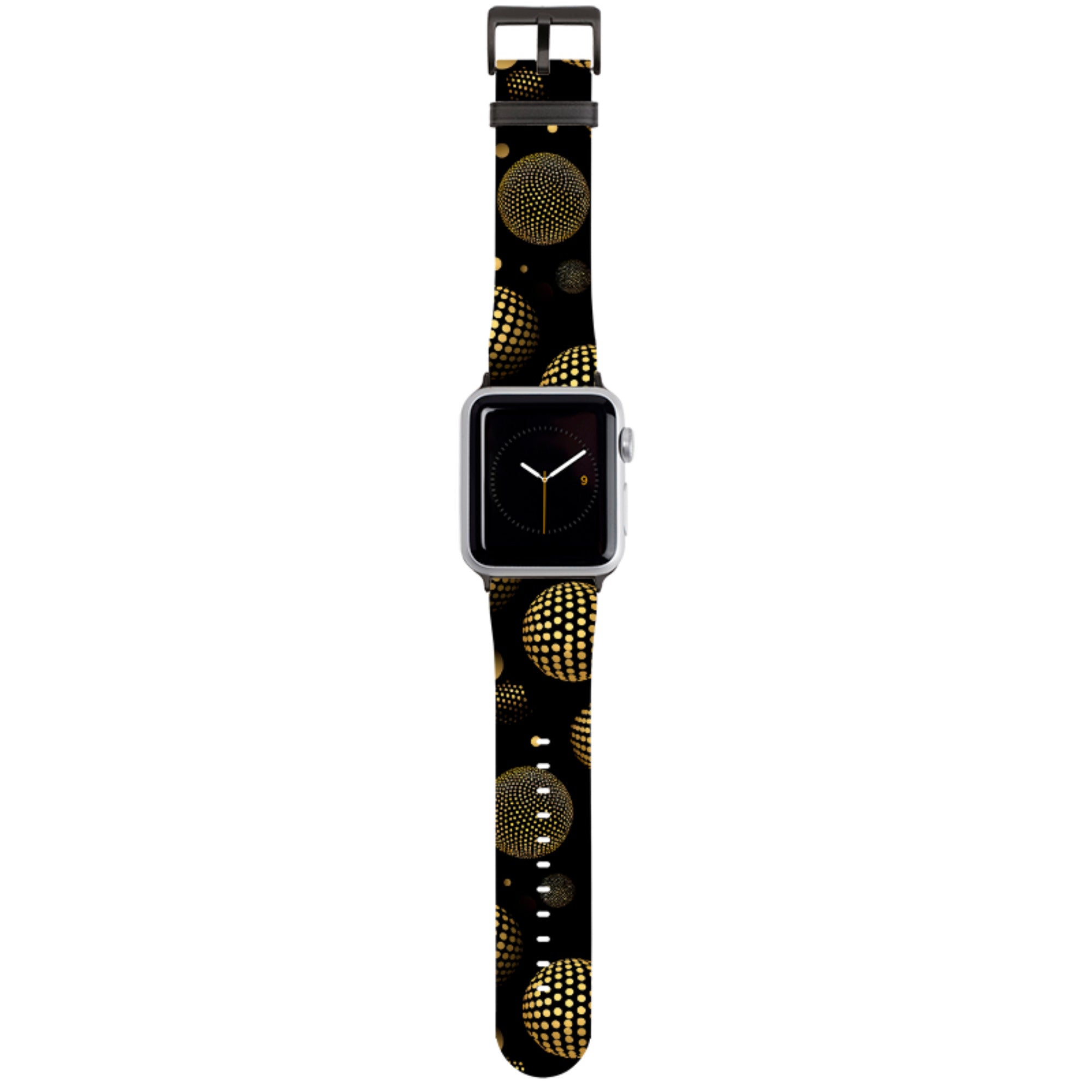 Dark Polka Apple Watch Strap