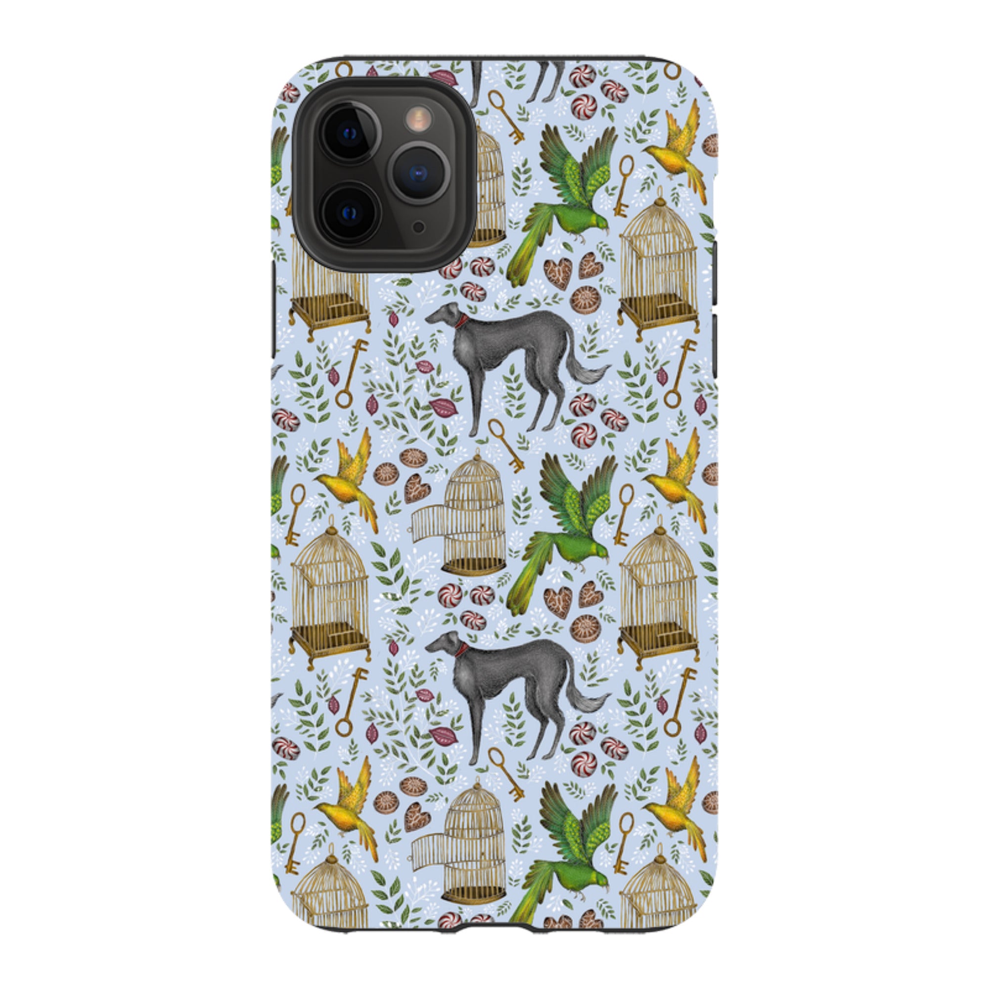 iPhone Tough Case - Amsterdam Blue By Catherine Rowe