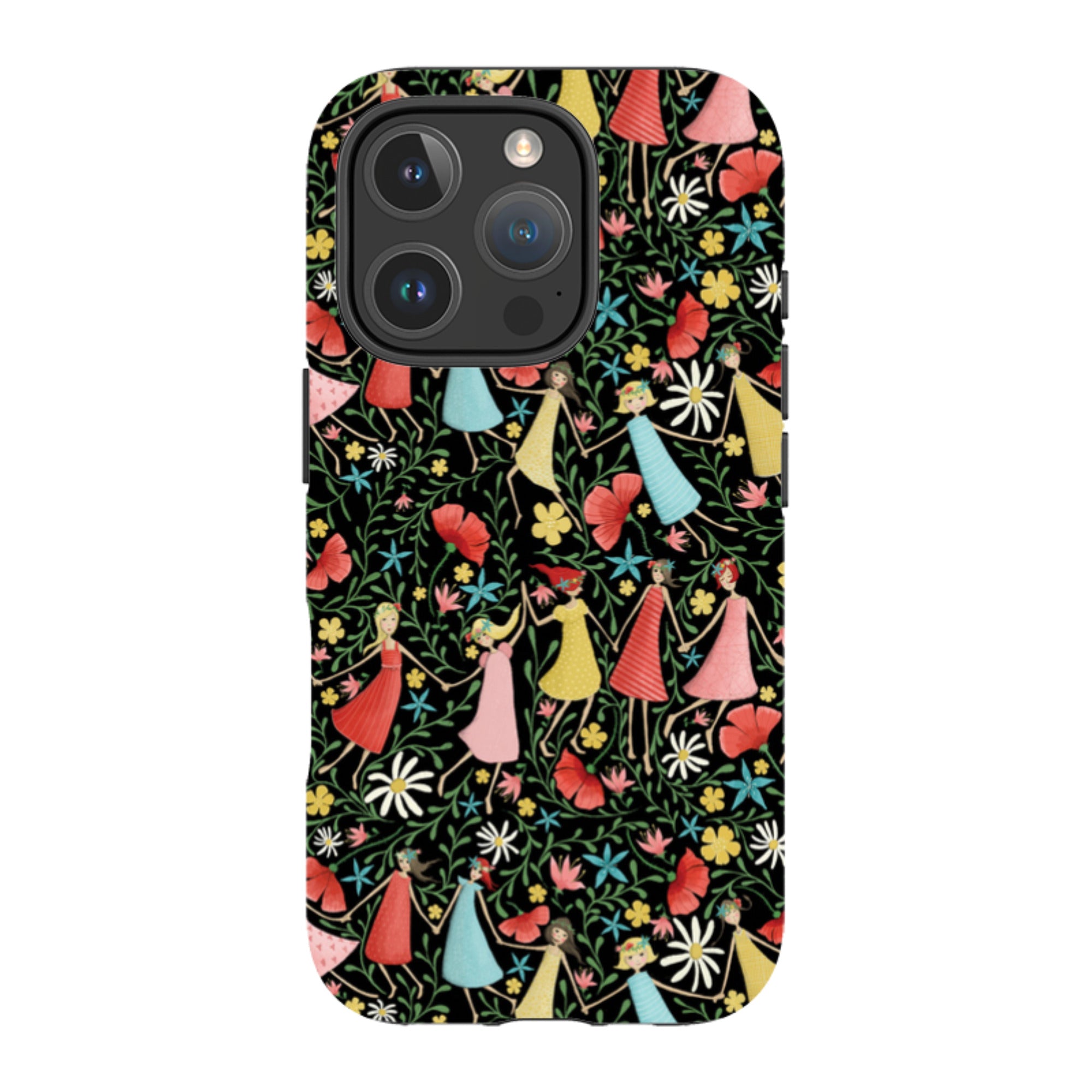 iPhone Tough Case - Midsummer Dance By Maja Lindberg