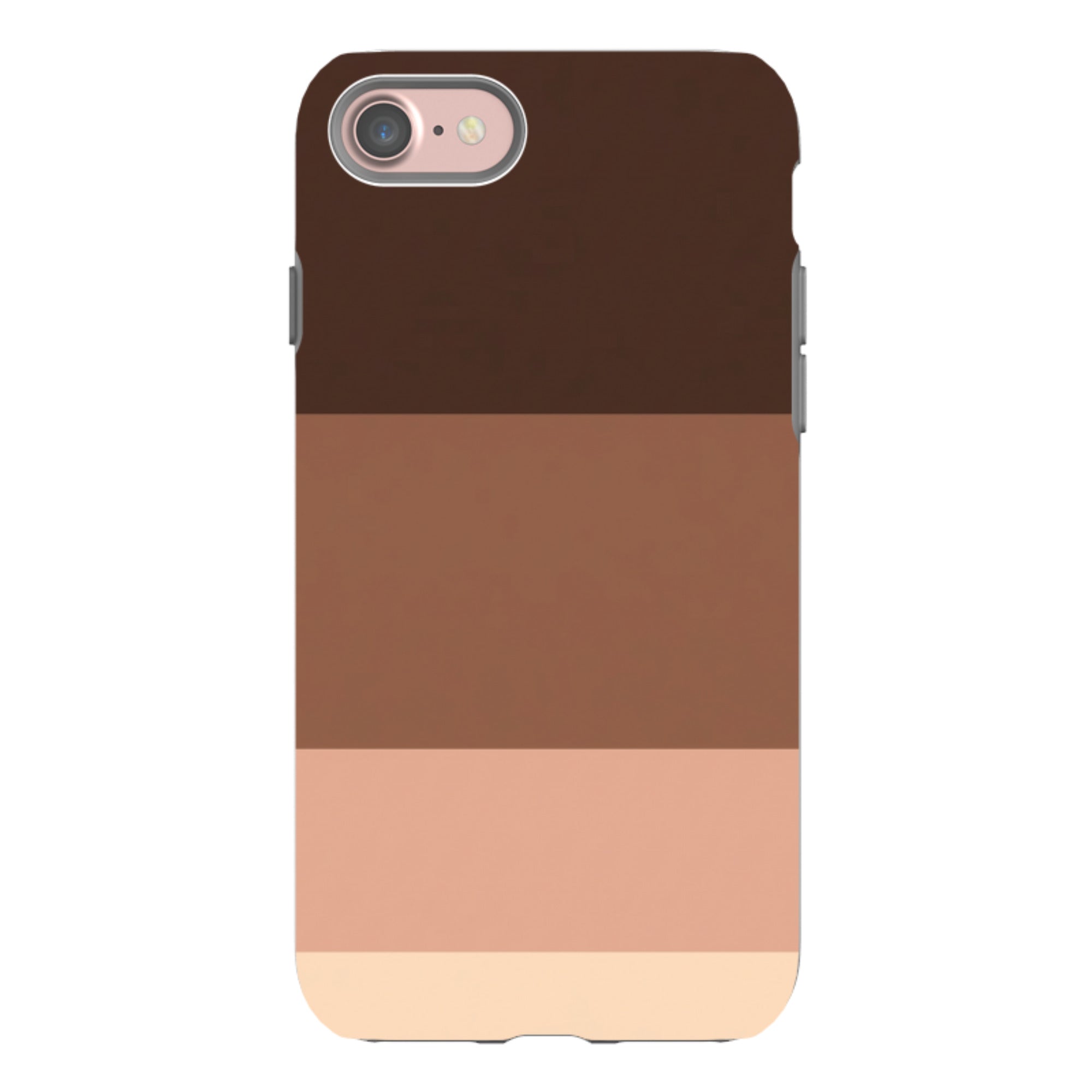 iPhone Tough Case - Brown Gradient