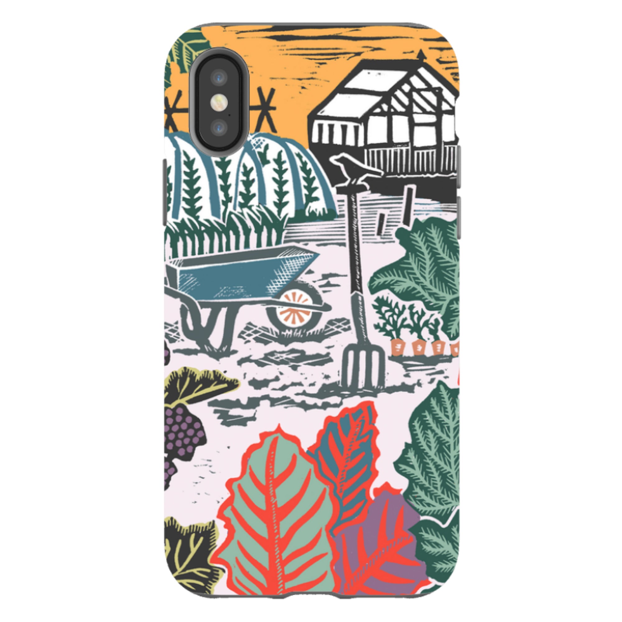 iPhone Tough Case - Allotment By Kate Heiss
