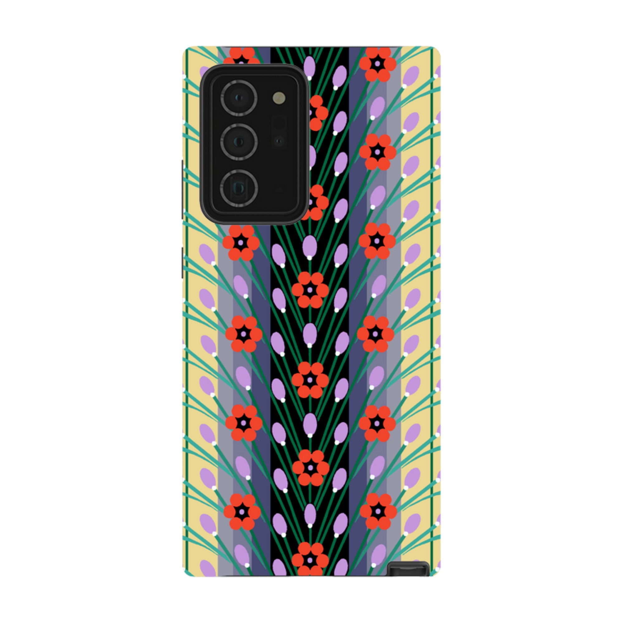 Samsung Tough  Case - Lavender Yellow By Cressida Bell