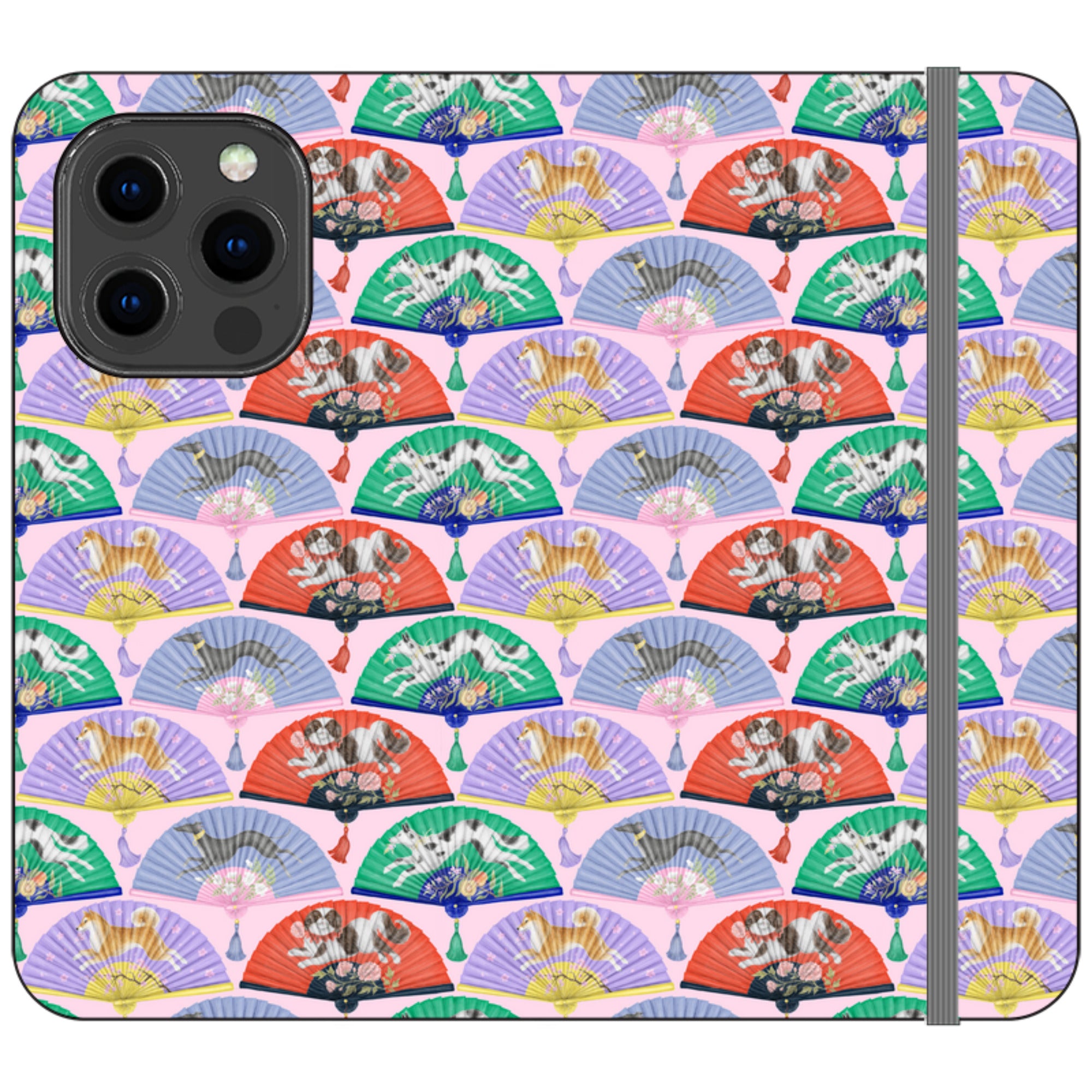 Dog Fan Wallet Case By Catherine Rowe