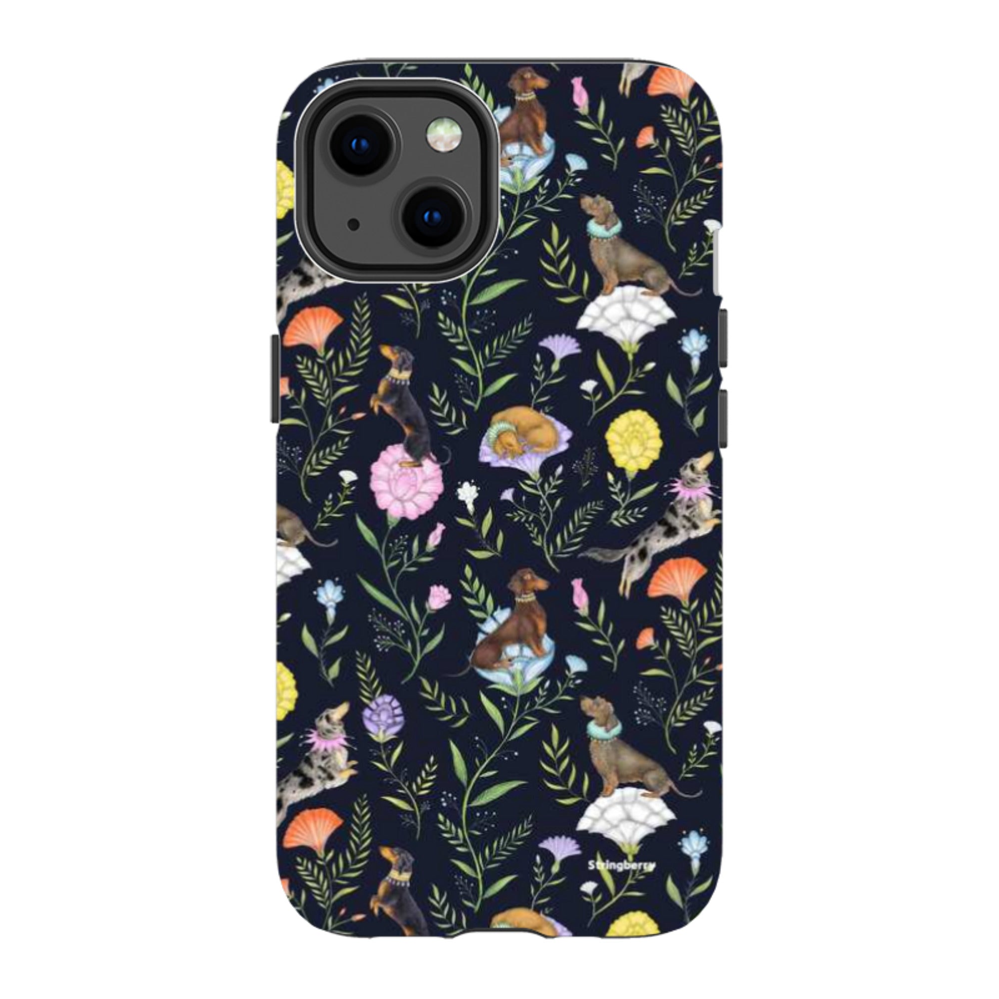 iPhone Tough Case - Doxy Day Afternoon Marine By Catherine Rowe