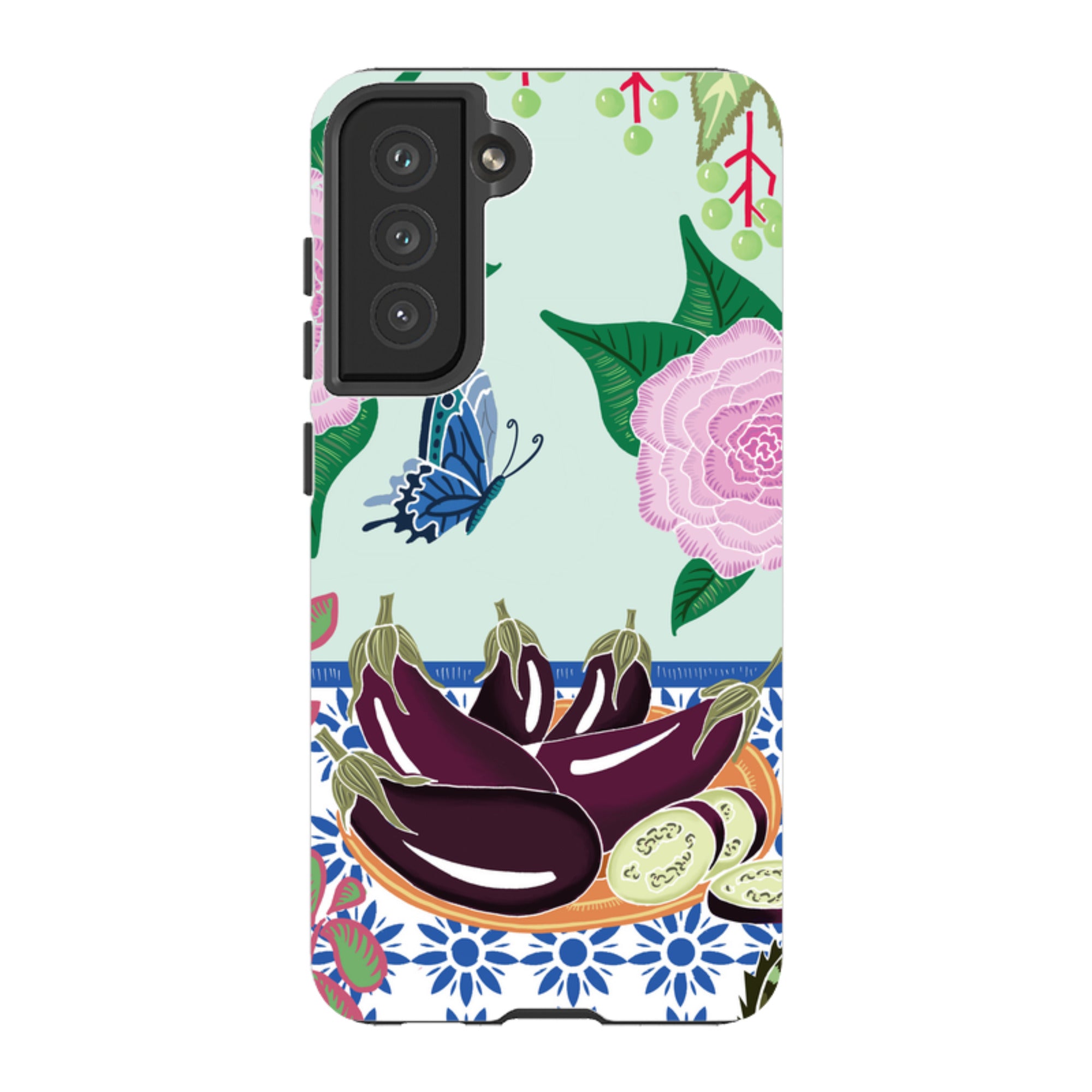 Samsung Tough Case - Aubergines By Kate Heiss
