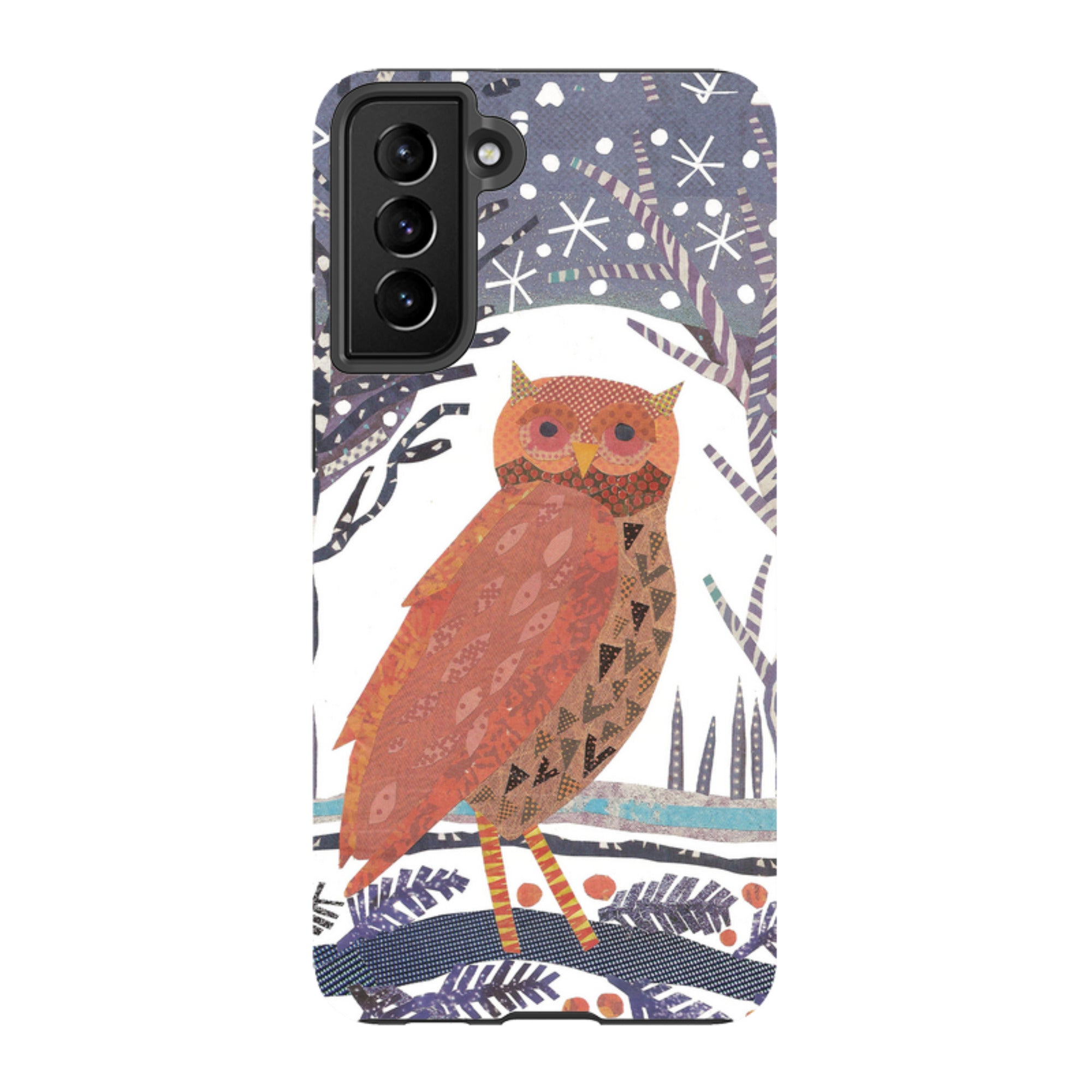 Samsung Tough Case - Winter Owl By Jane Robbins