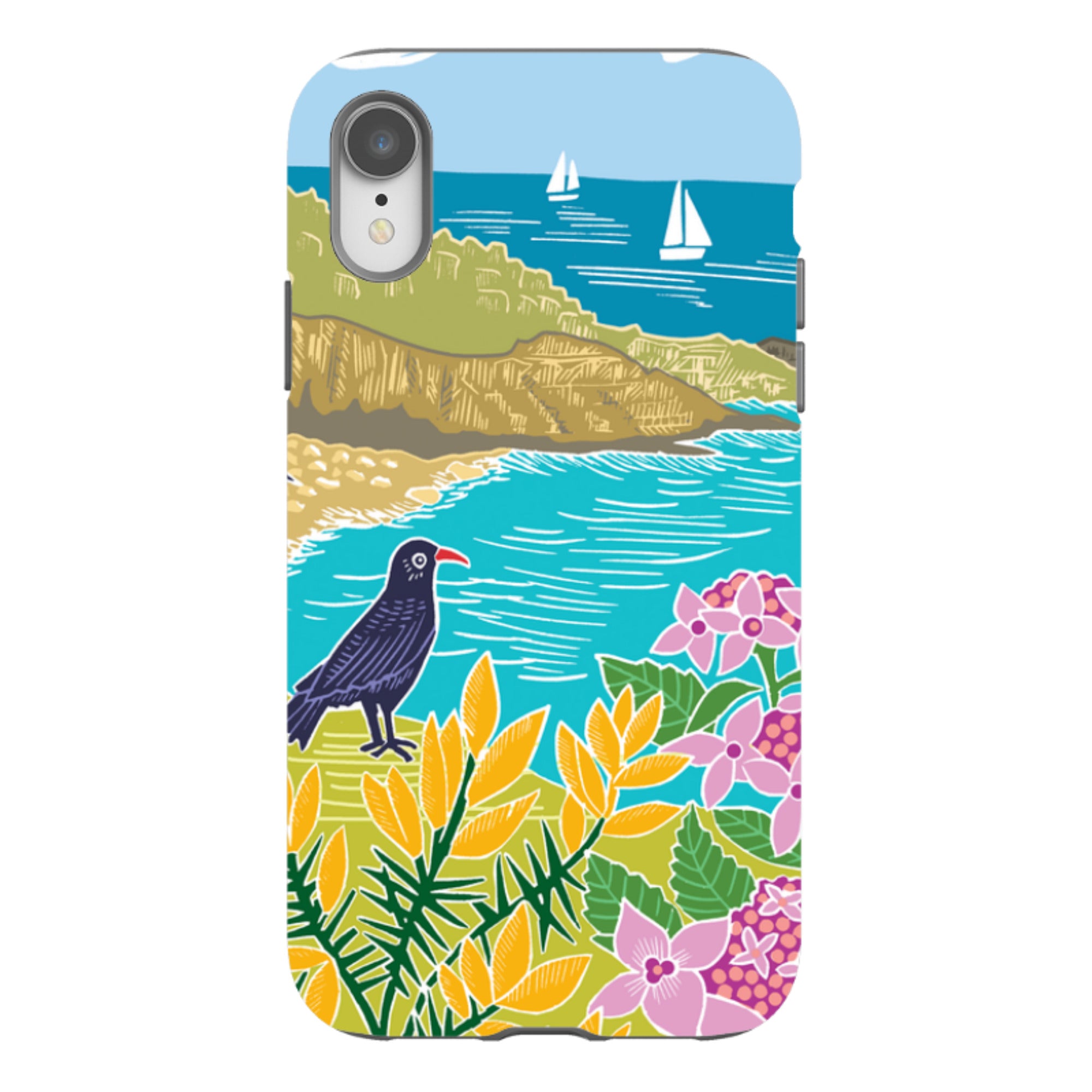 iPhone Tough Case - Porthgwarra Walk By Kate Heiss