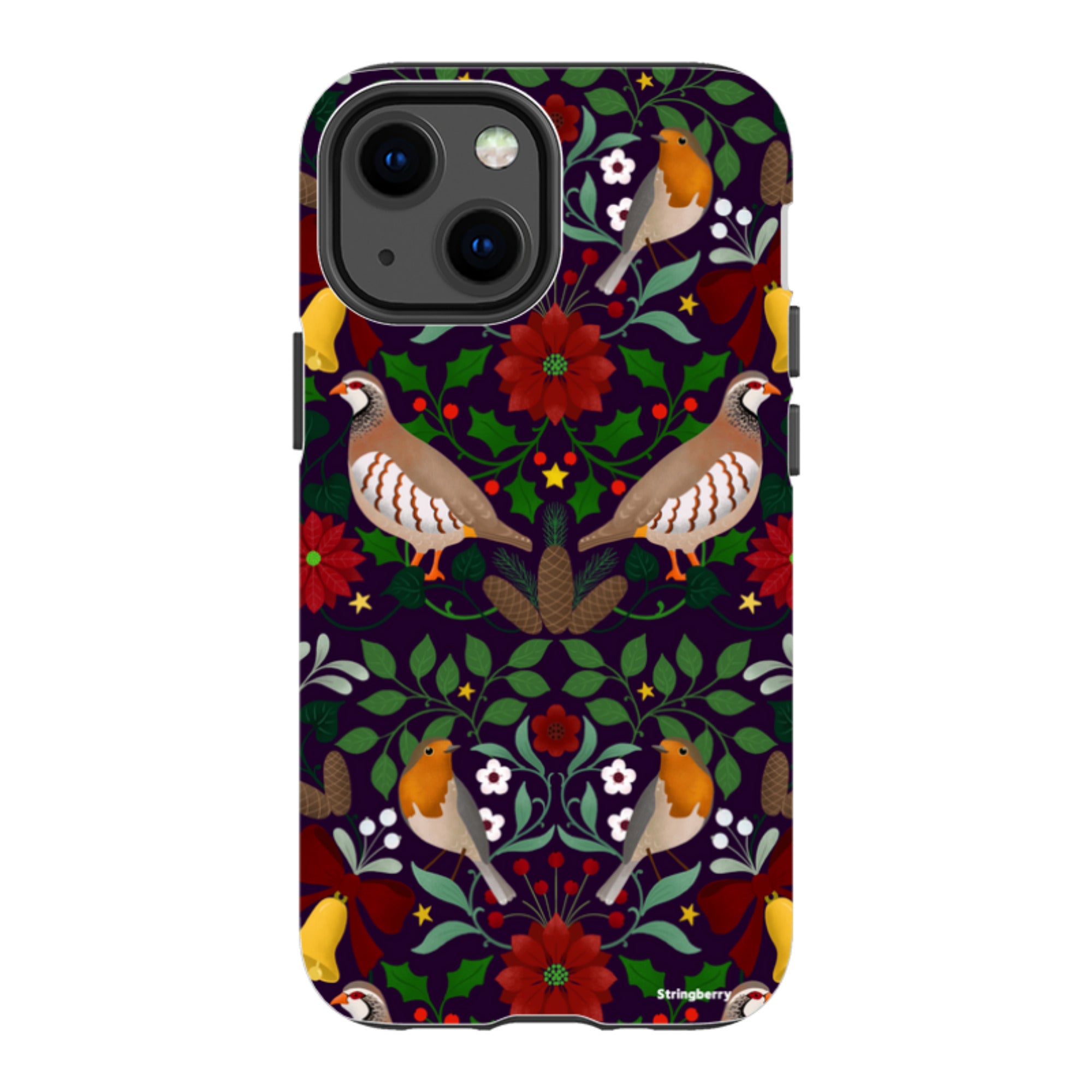 iPhone Tough Case - Xmas Pattern III By Bex Parkin