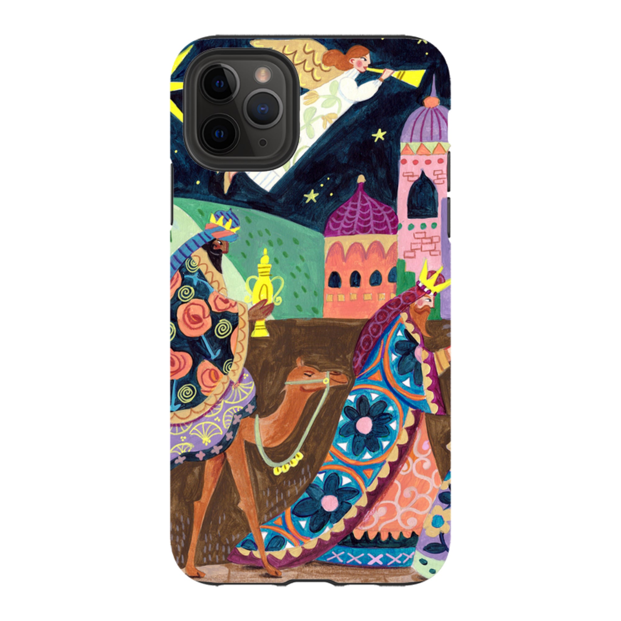 iPhone Tough Case - Wisemen By Caroline Bonne Muller