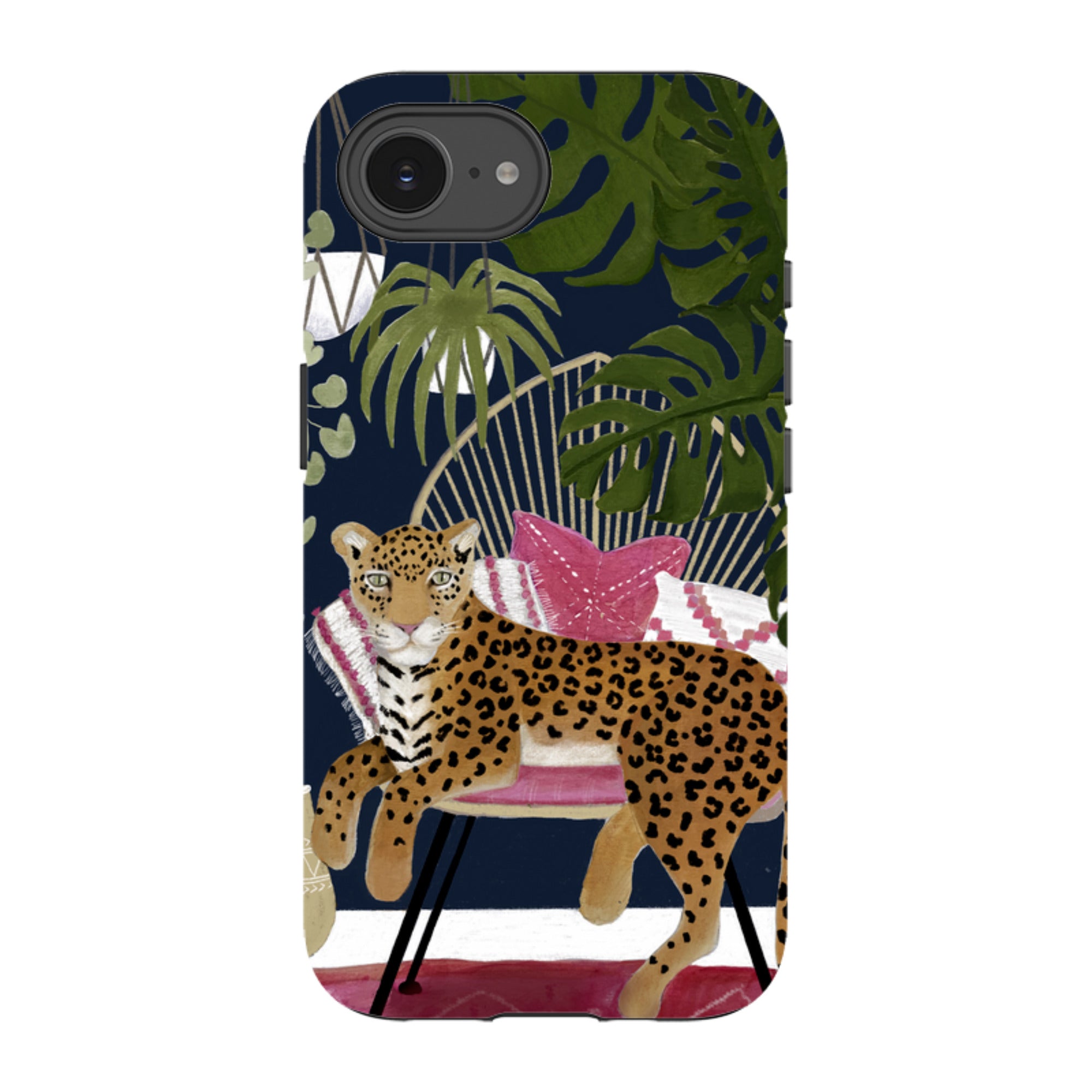 iPhone Tough Case - Boho Leopard By Bex Parkin