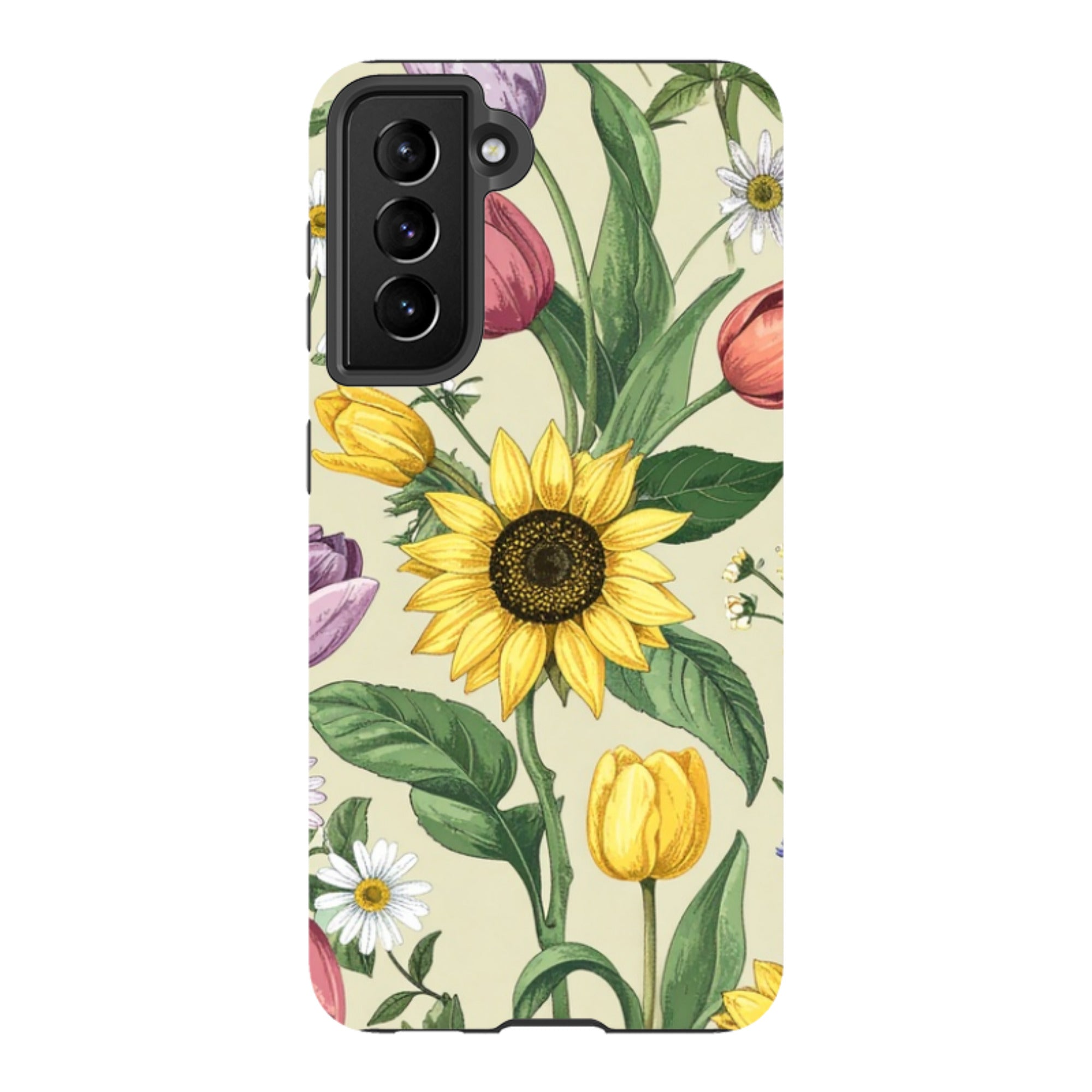 Samsung Tough  Case - Pale Sunflowers