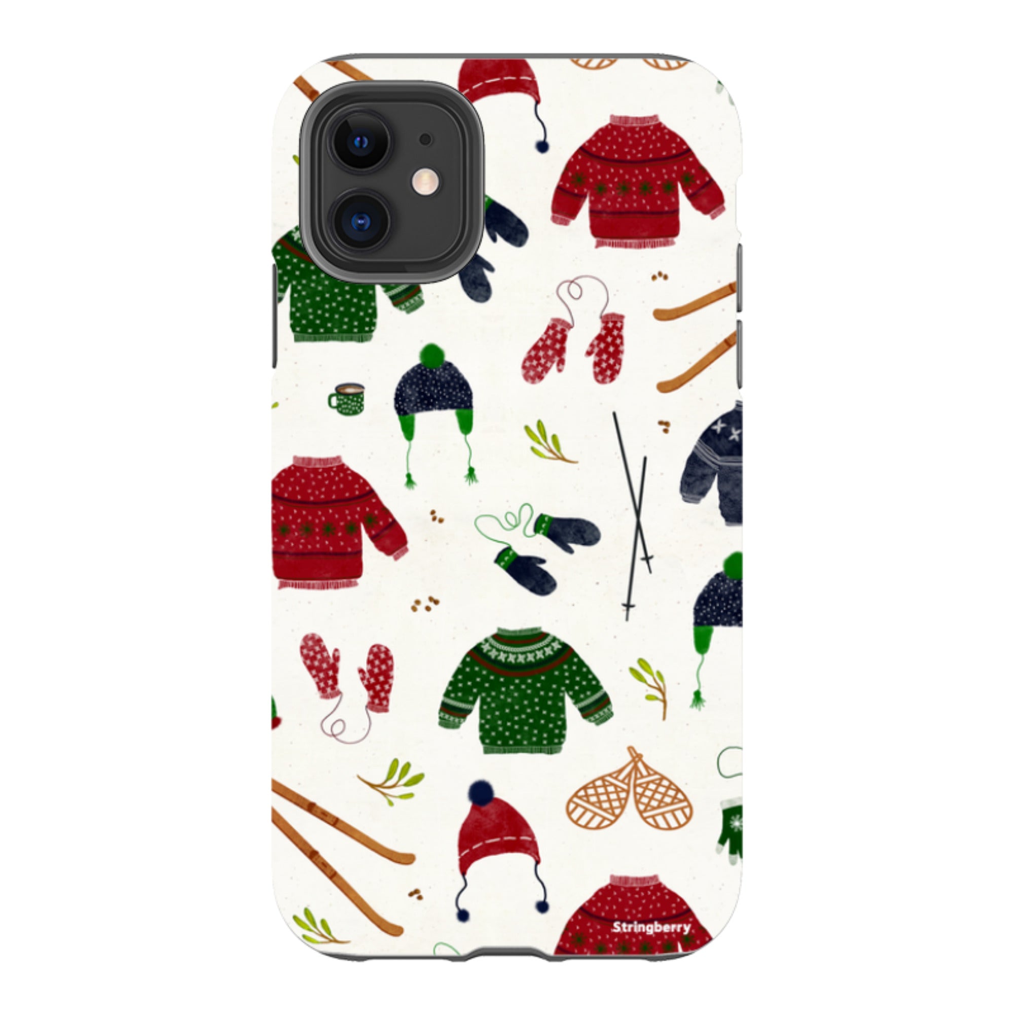 iPhone Tough Case - Winter Clothes By Katherine Quinn