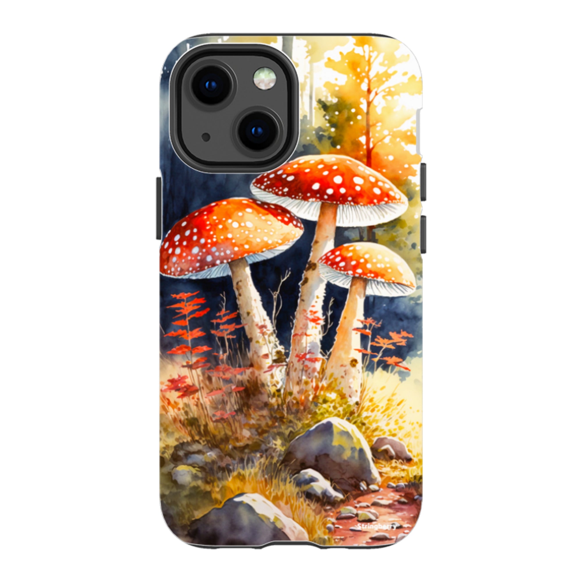 iPhone Tough Case - Mushroom Colour I