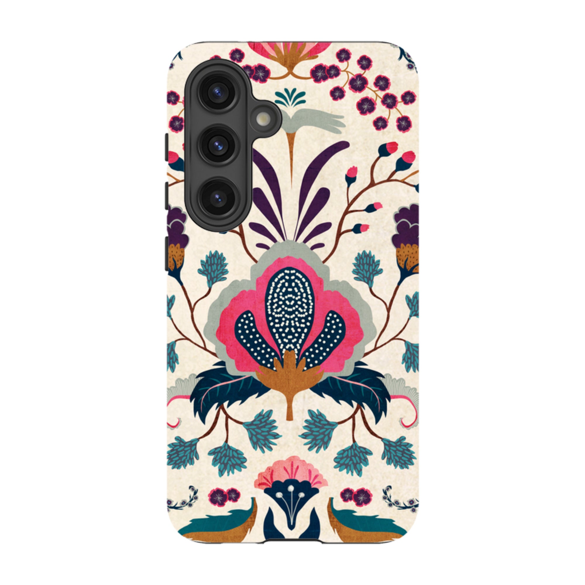 Samsung Tough Case - Folk Floral By Katherine Quinn