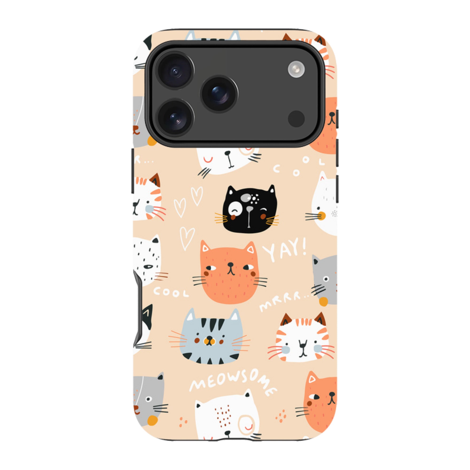 iPhone MagSafe Tough Case - Meowsome
