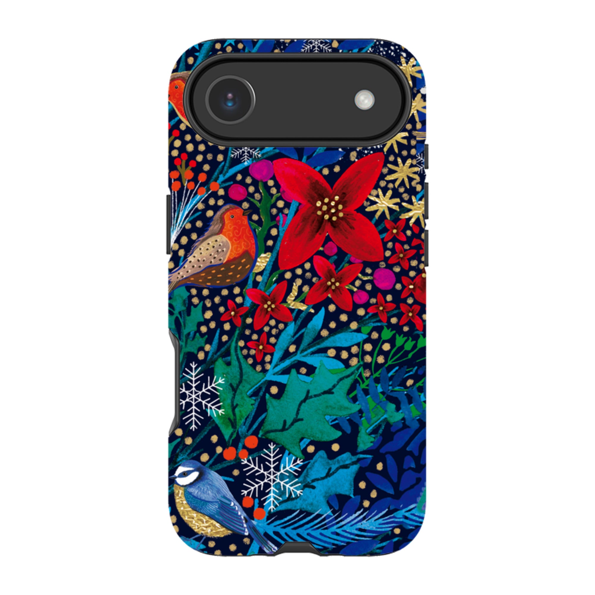 iPhone MagSafe Tough Case - Xmas Robin II By Emma Frances Grant