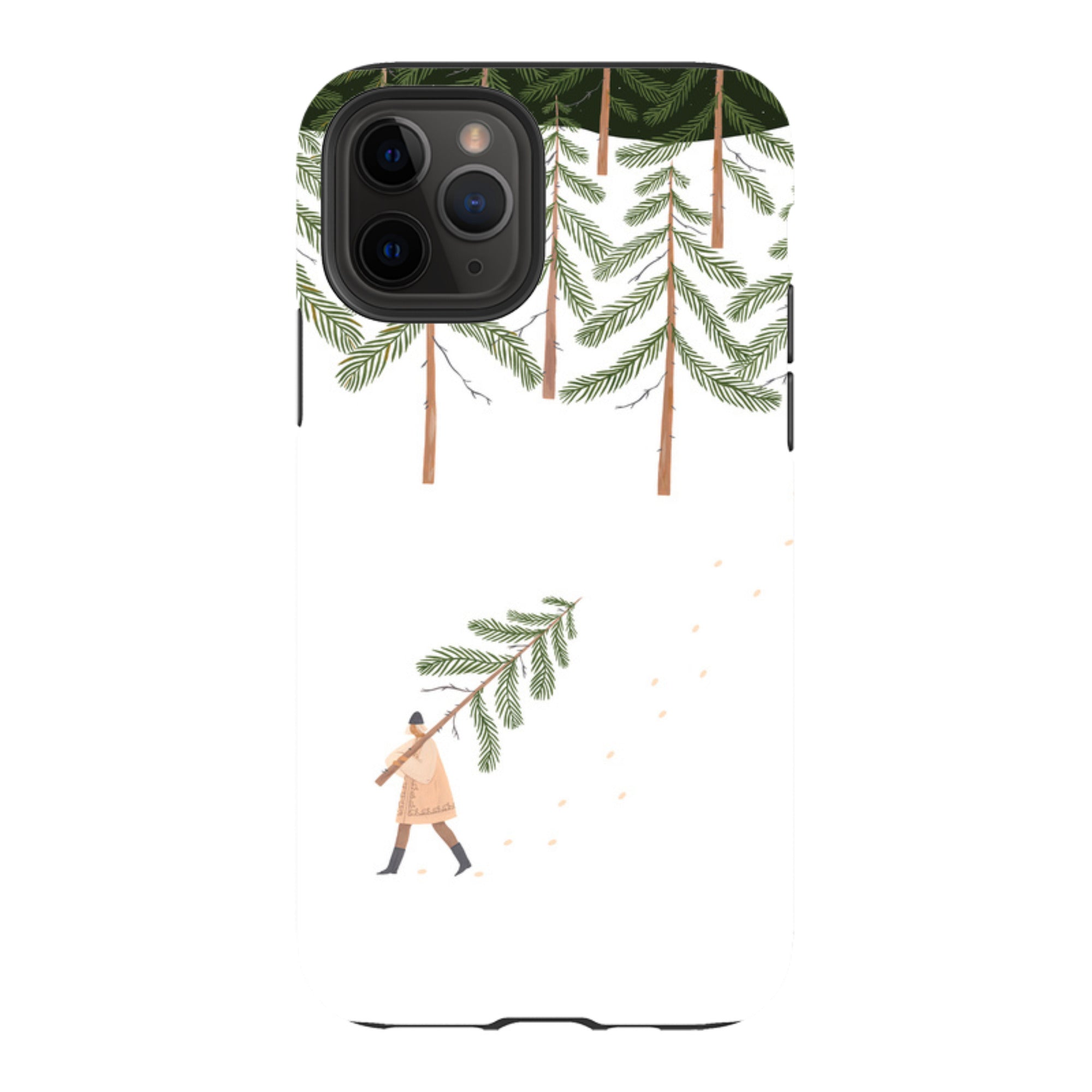 iPhone Tough Case - Coming Home For Christmas By Madalina Andronic