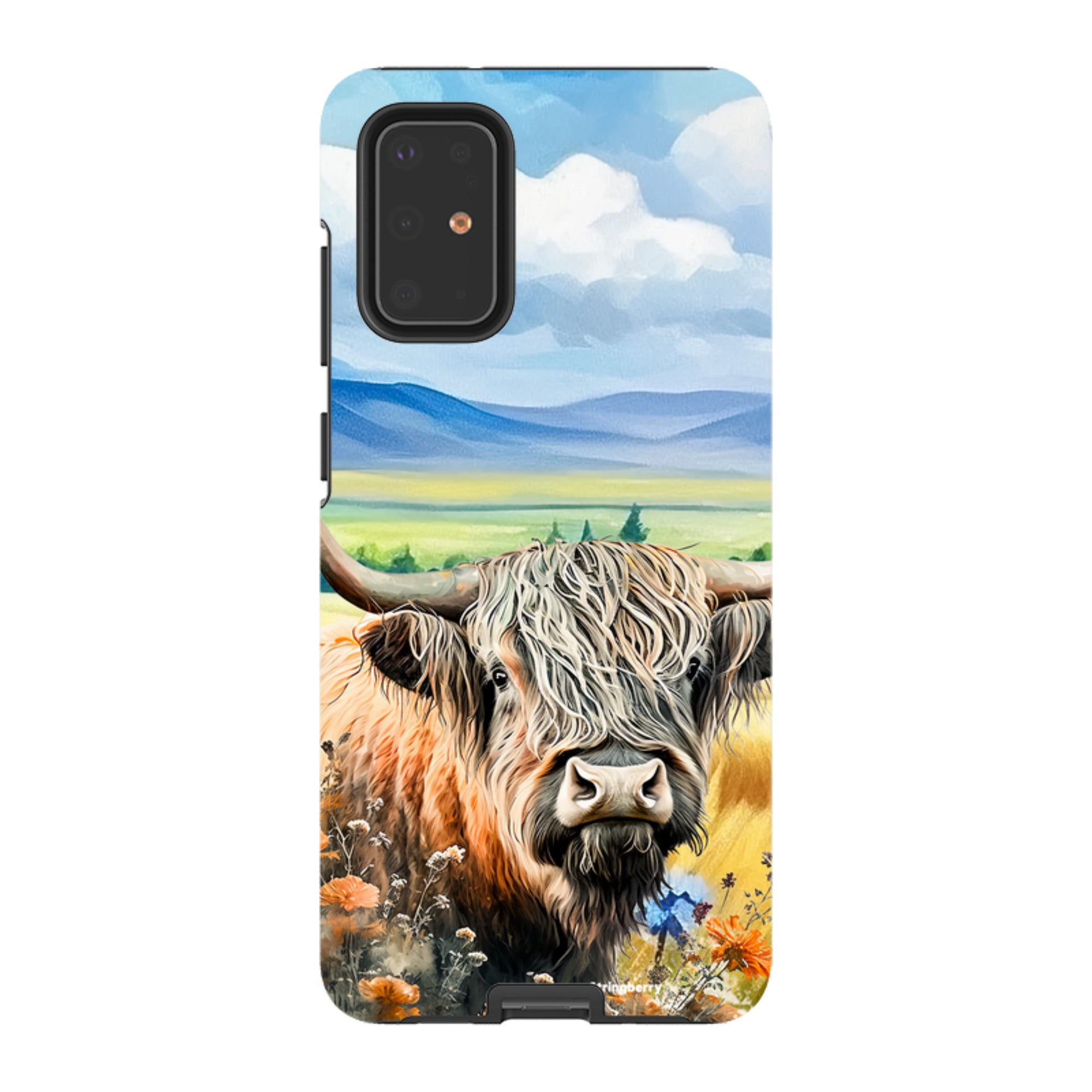 Samsung Tough Case - Highland Cow V