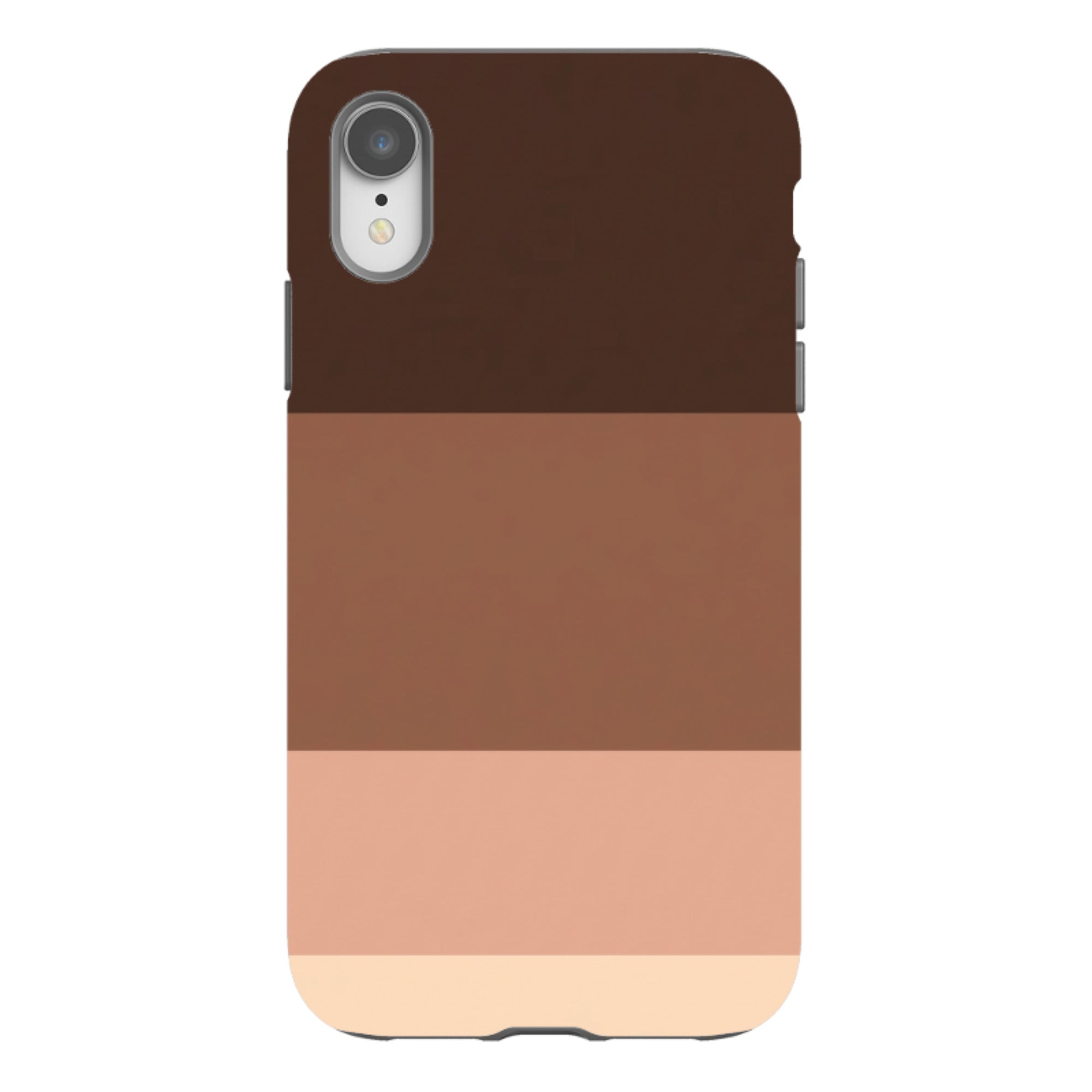 iPhone Tough Case - Brown Gradient