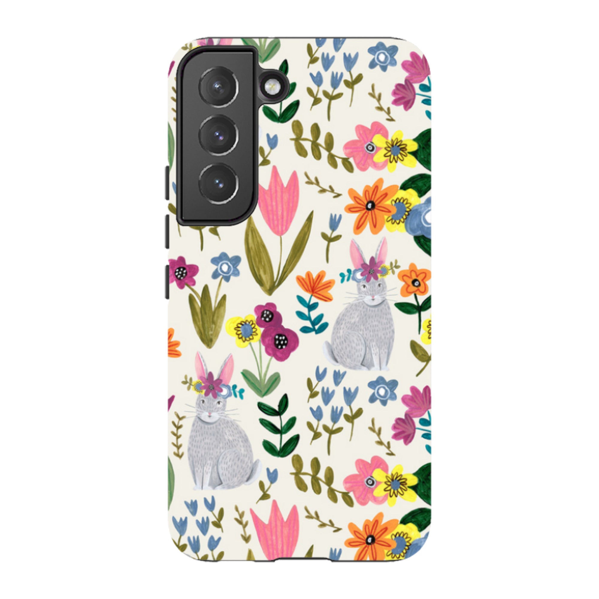 Samsung Tough Case - Rabbit Floral By Caroline Bonne Muller