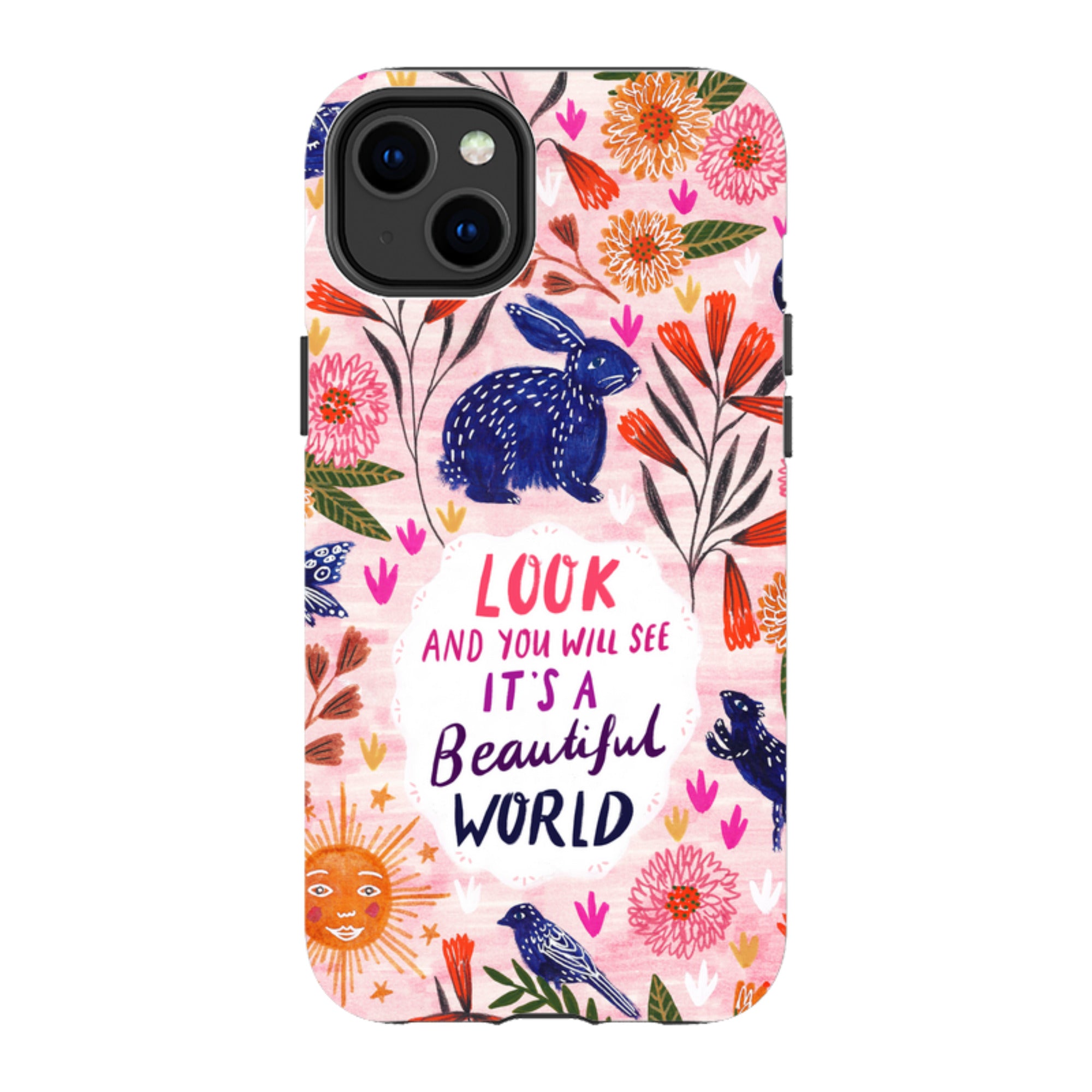 iPhone Tough Case - Beautiful World By Lee Foster Wilson