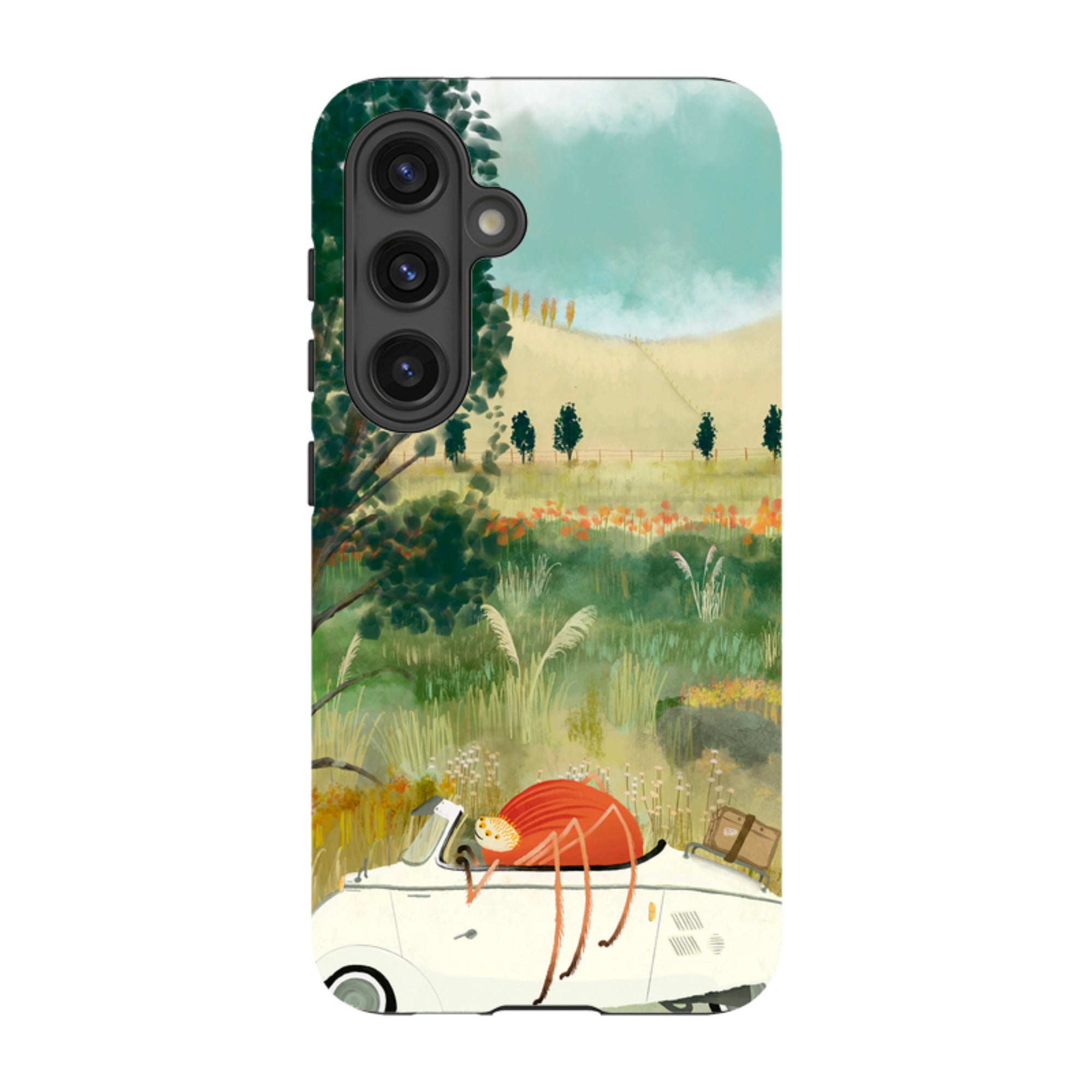 Samsung Tough Case - Happy Travels By Katherine Quinn