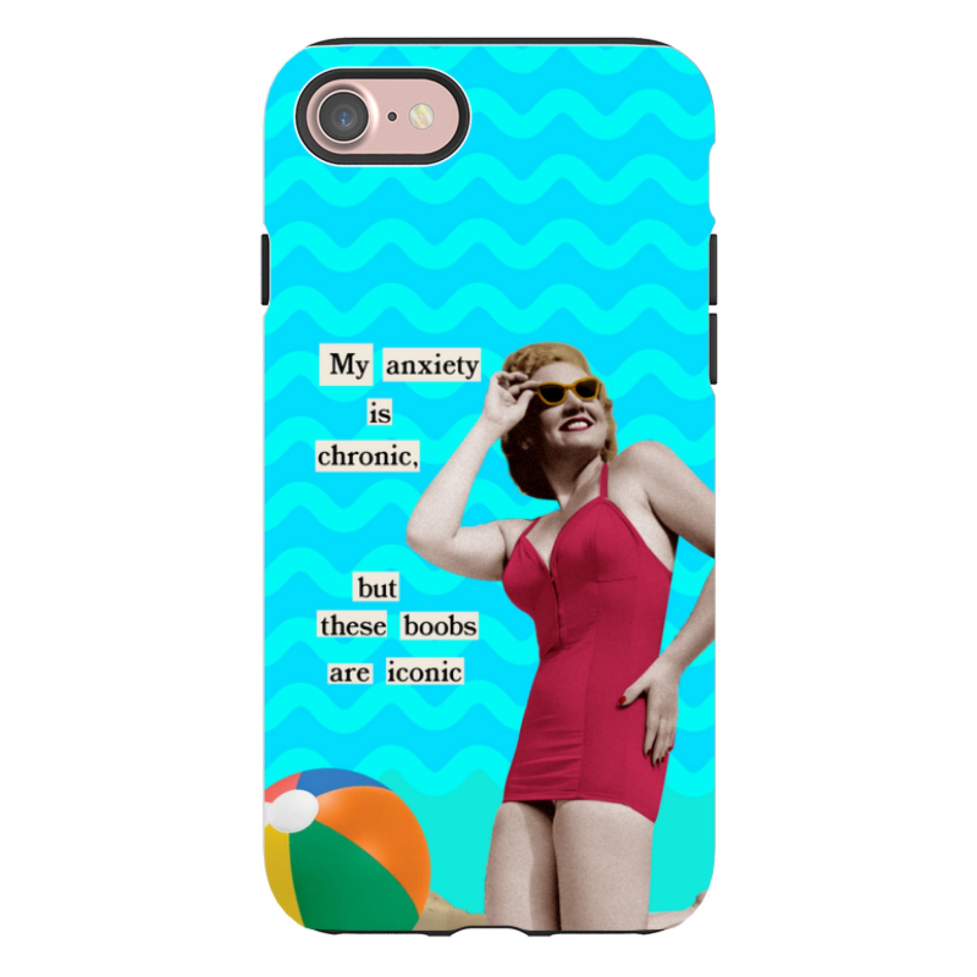 iPhone Tough Case - Boobs By Clare Jordan