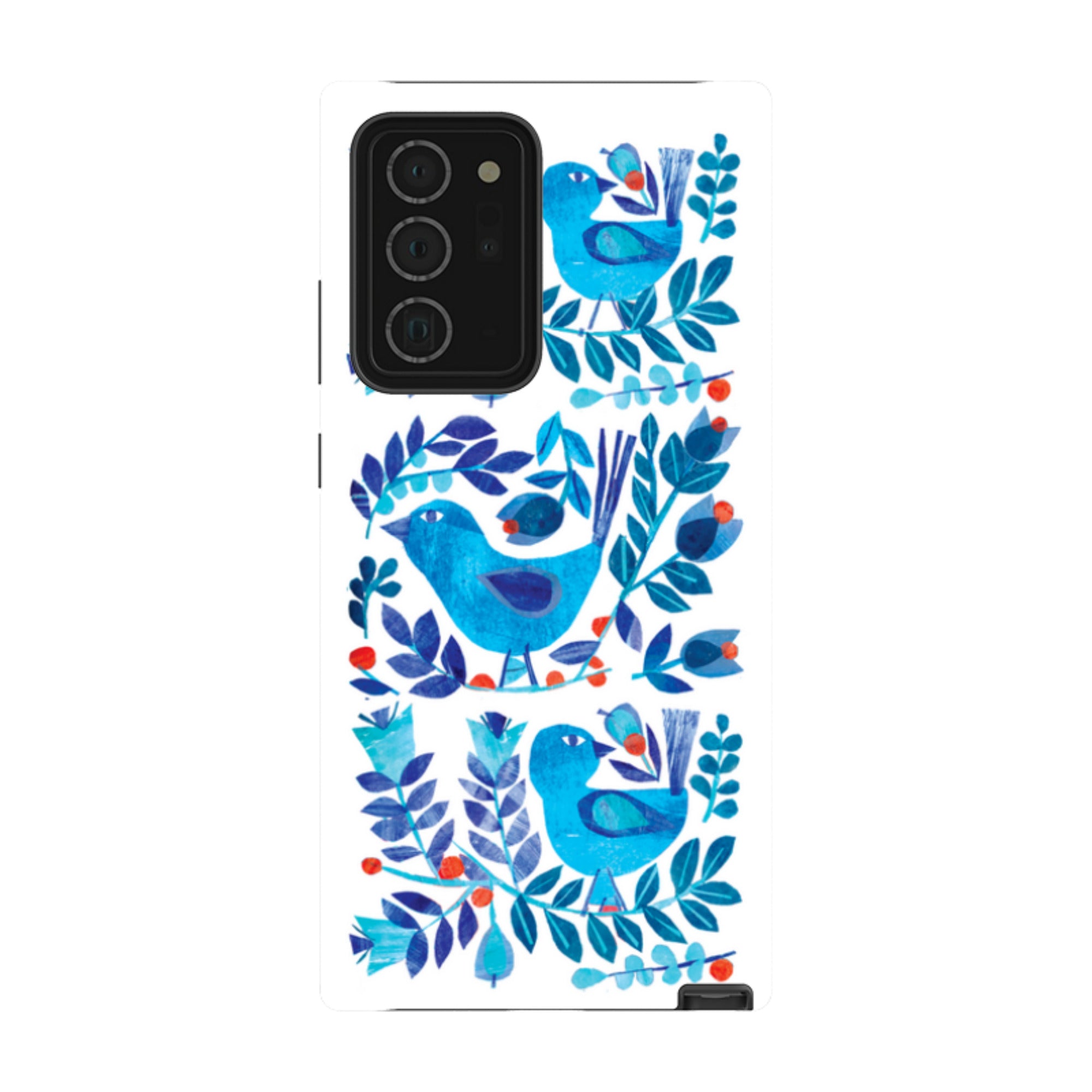 Samsung Tough Case - Scandi Birds By Tracey English