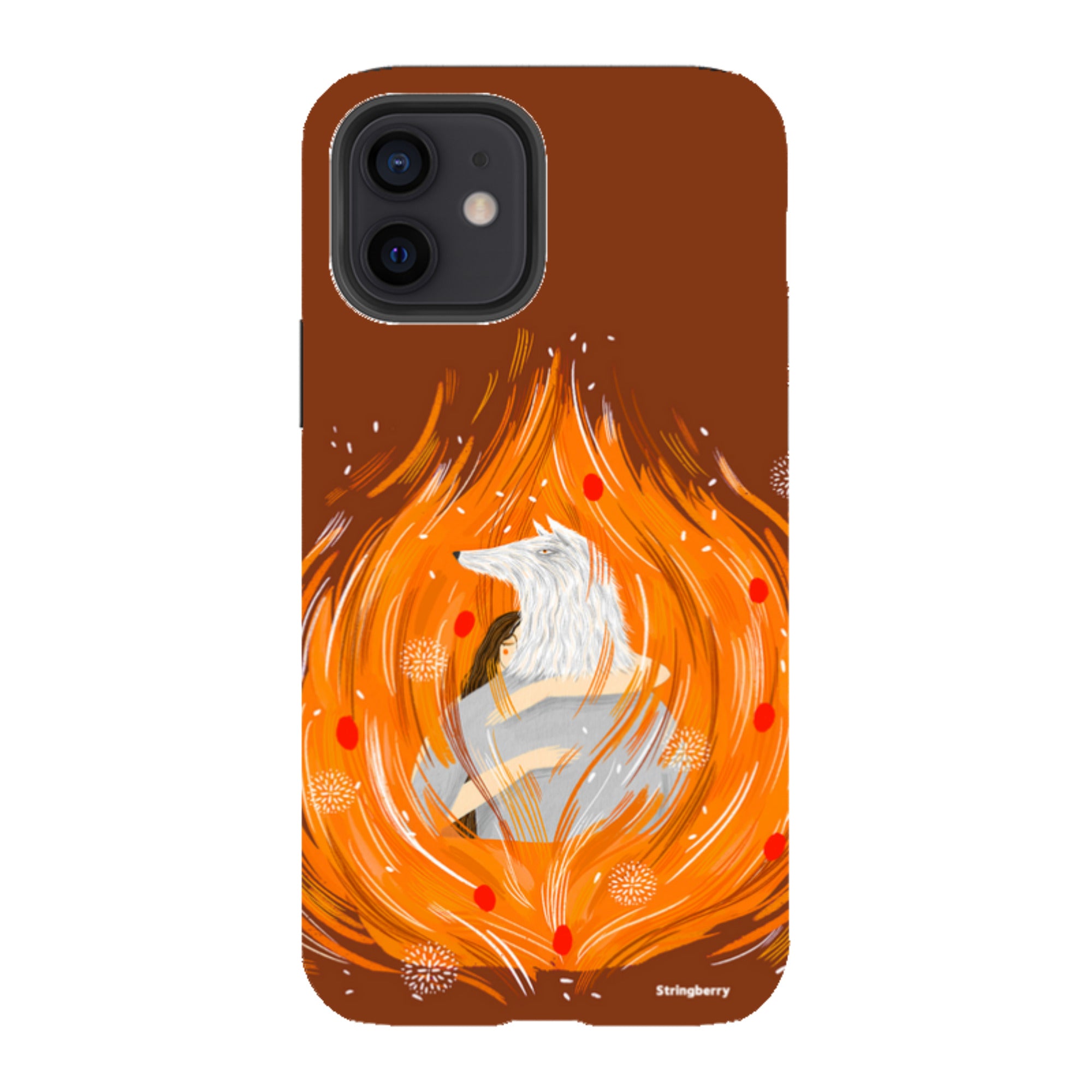 iPhone Tough Case - Fire Of Us By Madalina Andronic