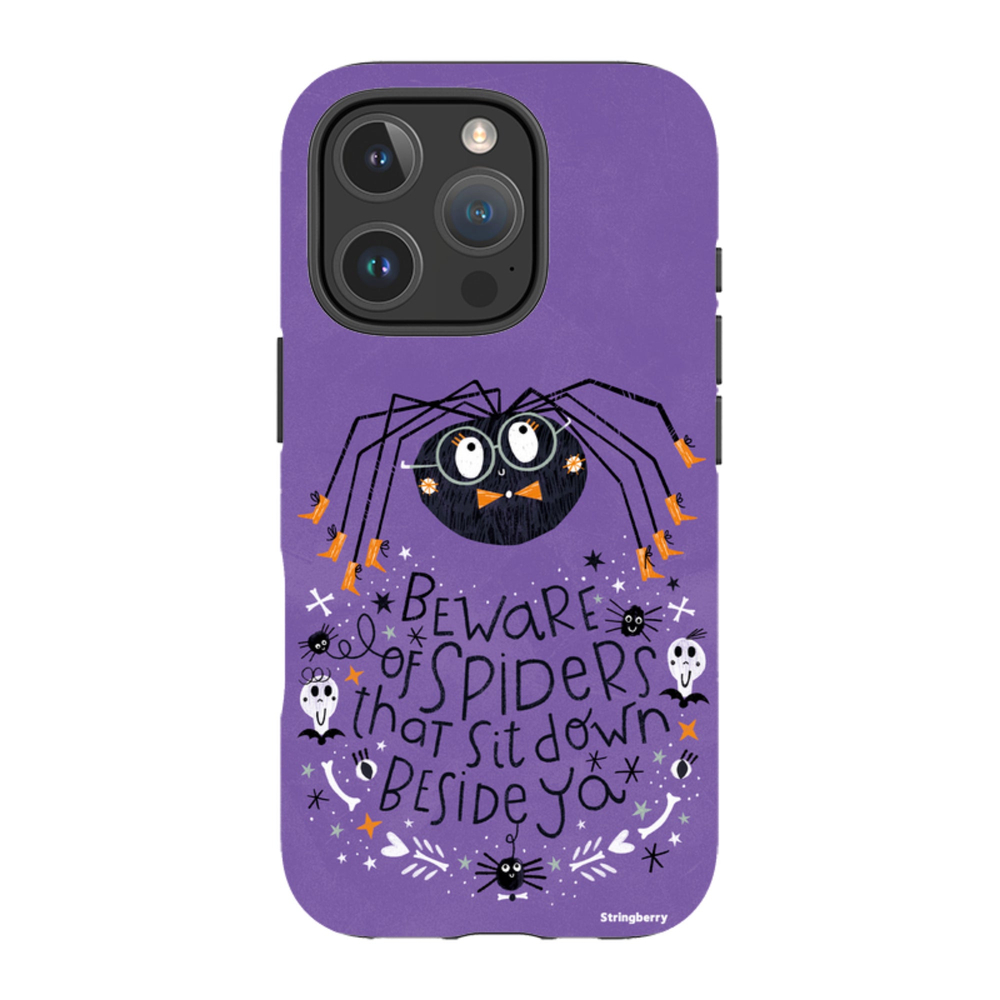 iPhone MagSafe Tough Case -  Spider By Ali Brookes
