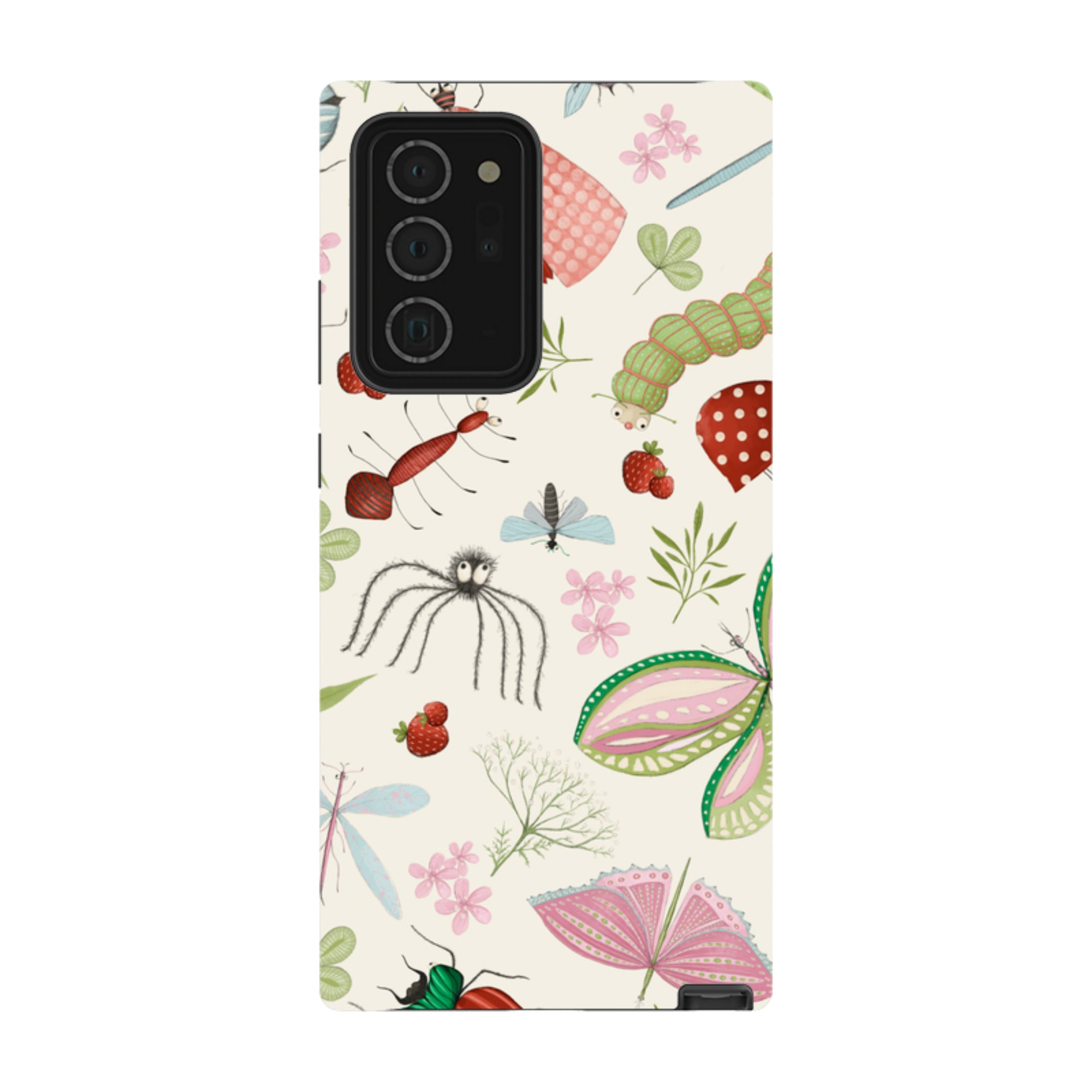 Samsung Tough Case - Insects Pattern By Maja Lindberg