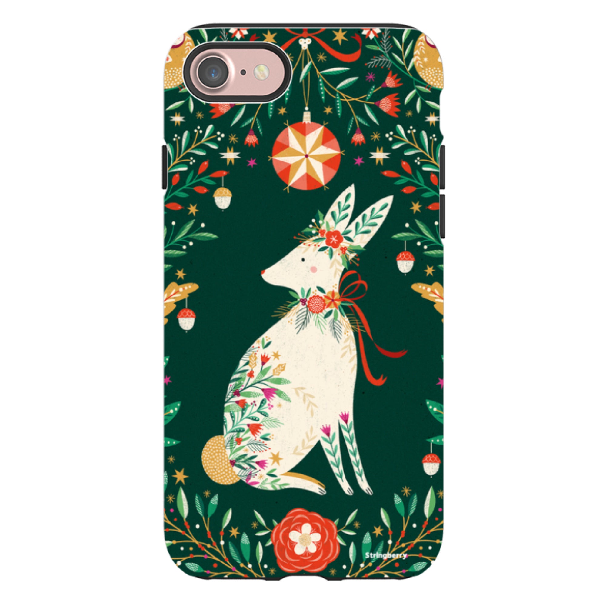 iPhone Tough Case - Hare III By Ali Brookes