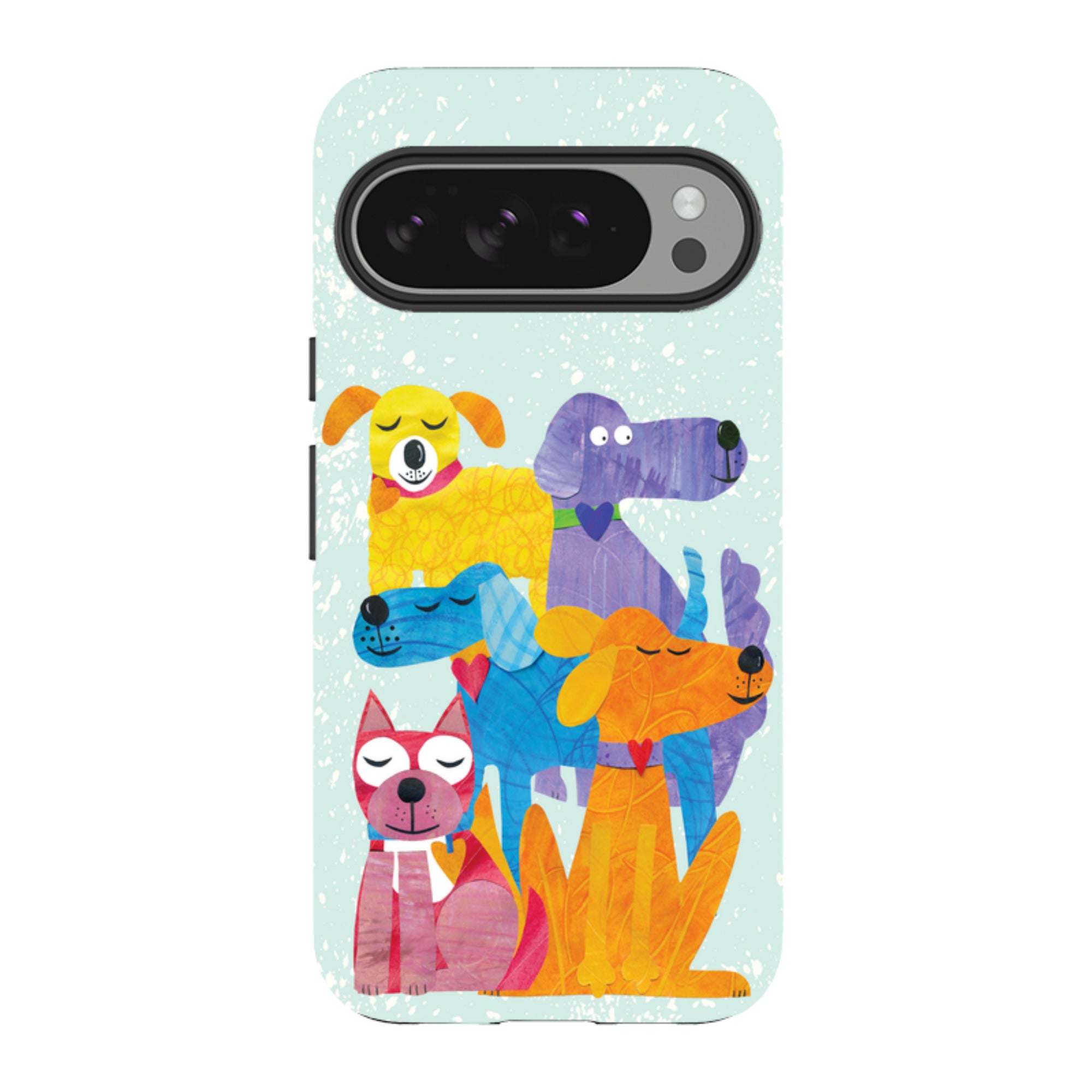 Google Tough Case - Patch Work Pups By Tracey English