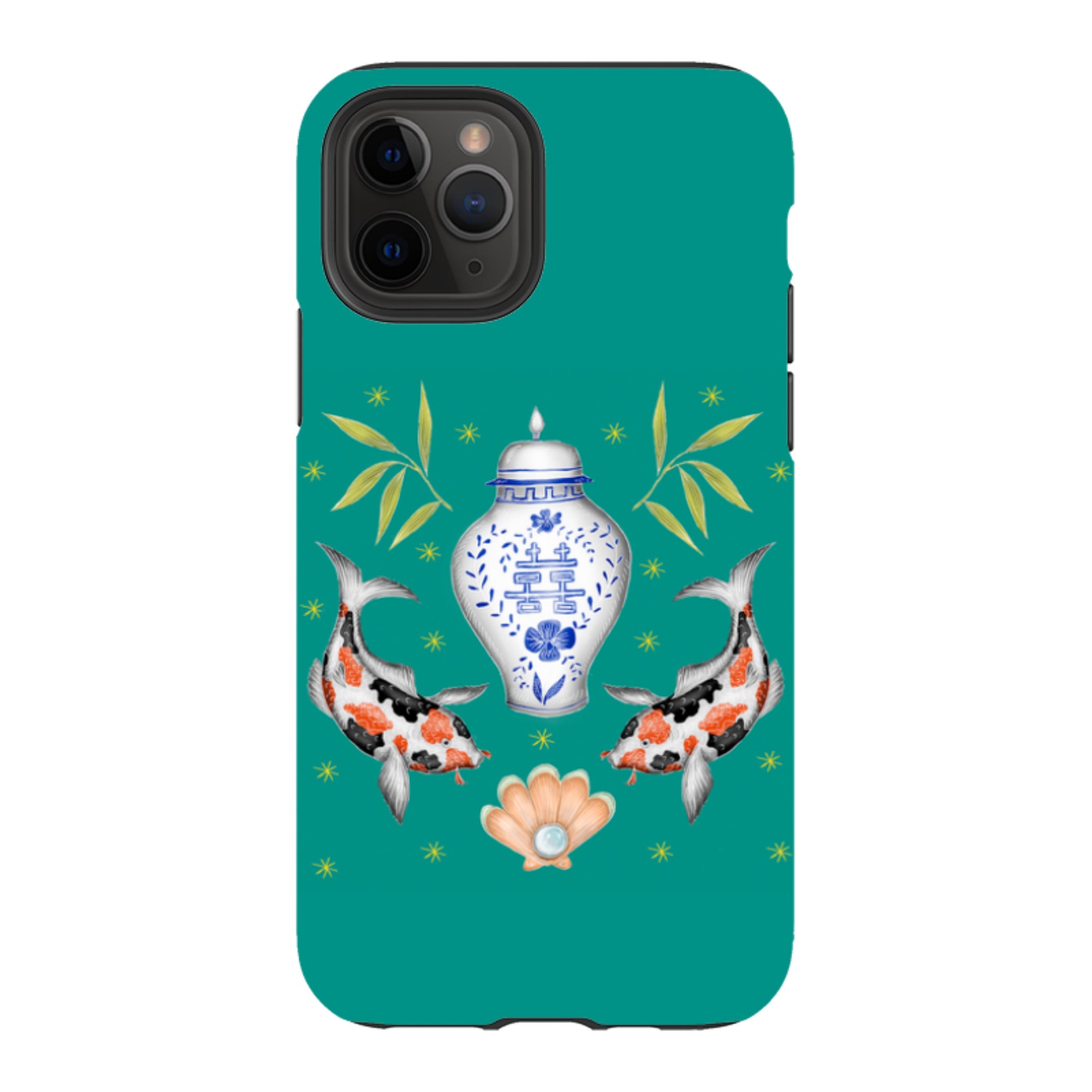 iPhone Tough Case - Koi Carp By Catherine Rowe
