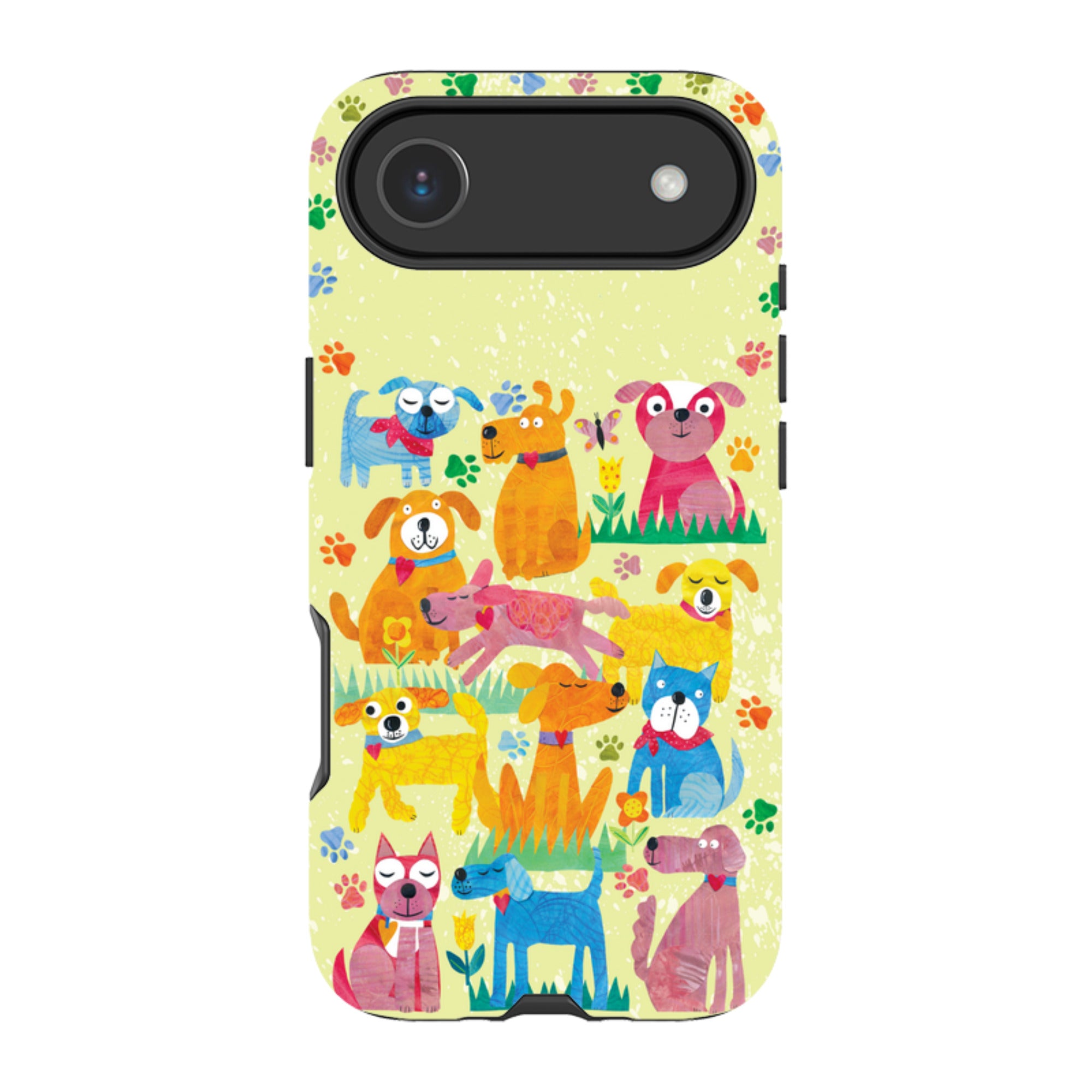 iPhone Tough Case - Dogs in the park By Tracey English