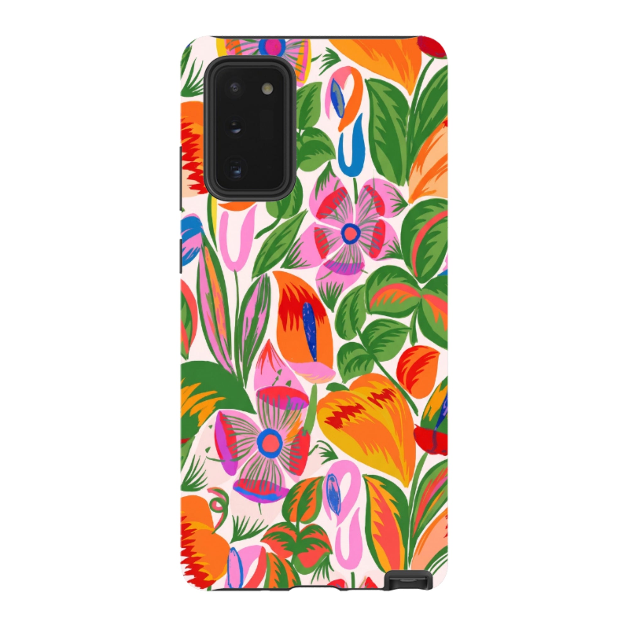 Samsung Tough Case - Vintage Tropical Floral