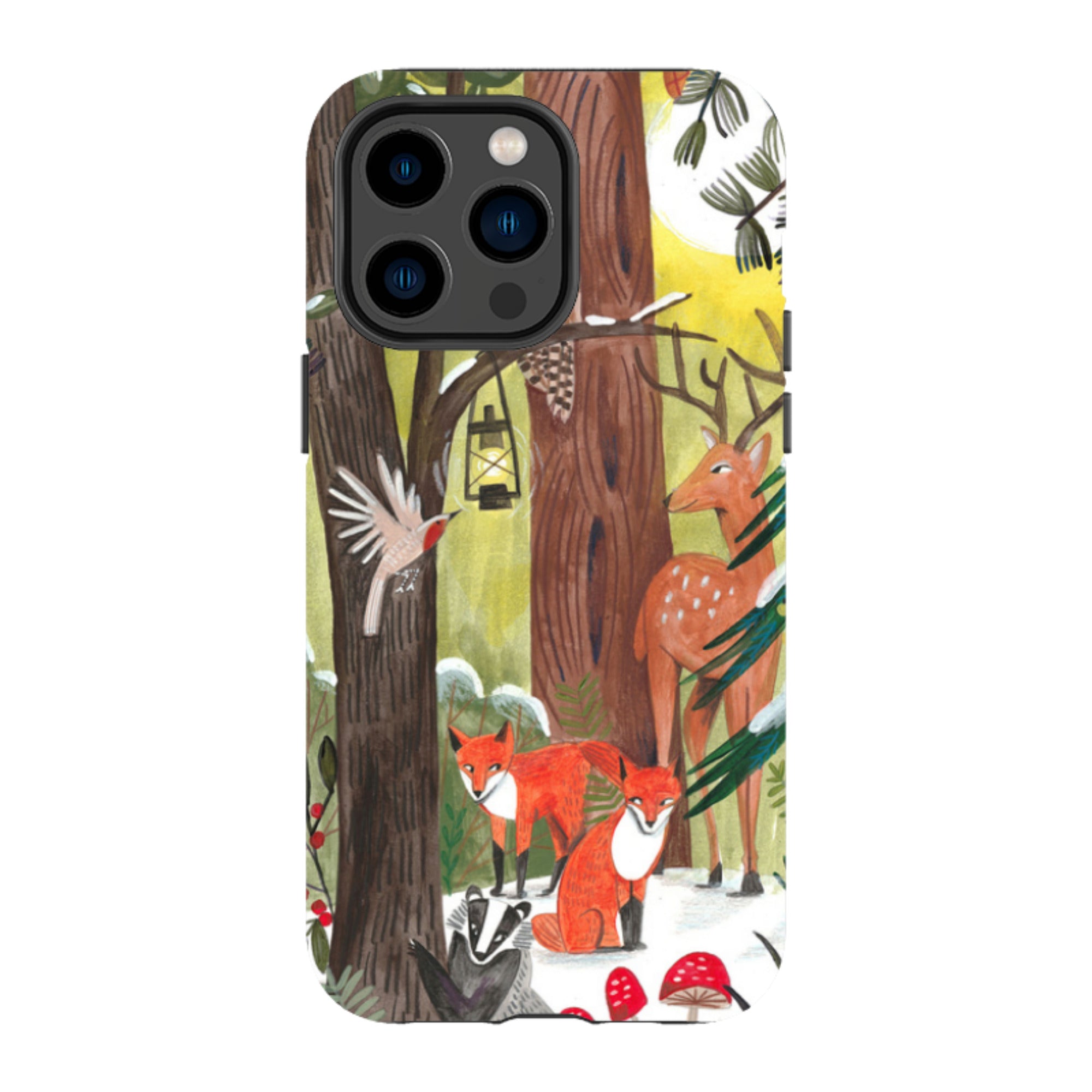 iPhone MagSafe Tough Case -  Winter Wonderland By Caroline Bonne Muller