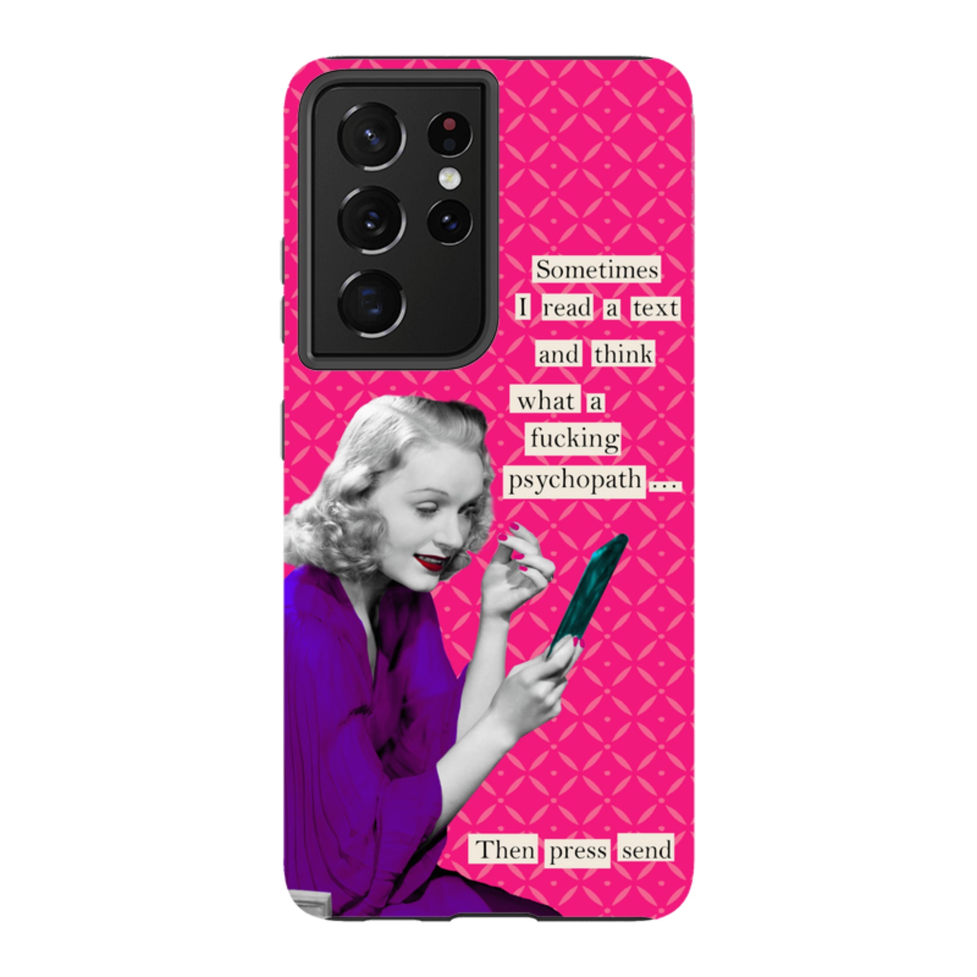 Samsung Tough Case - Psychopath By Clare Jordan