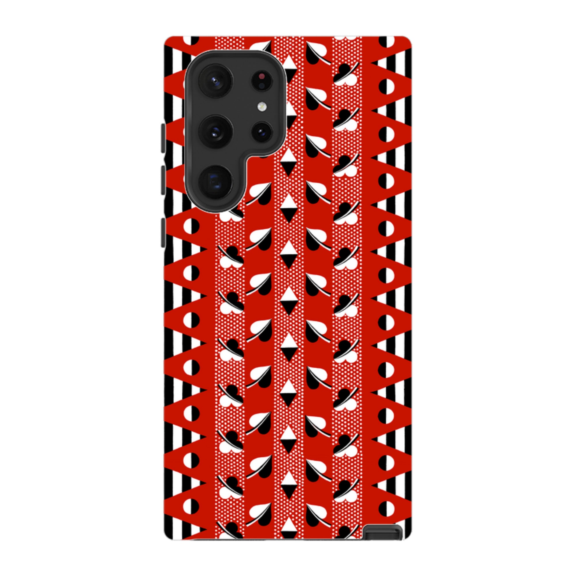 Samsung Tough  Case - Clubs & Hearts By Cressida Bell